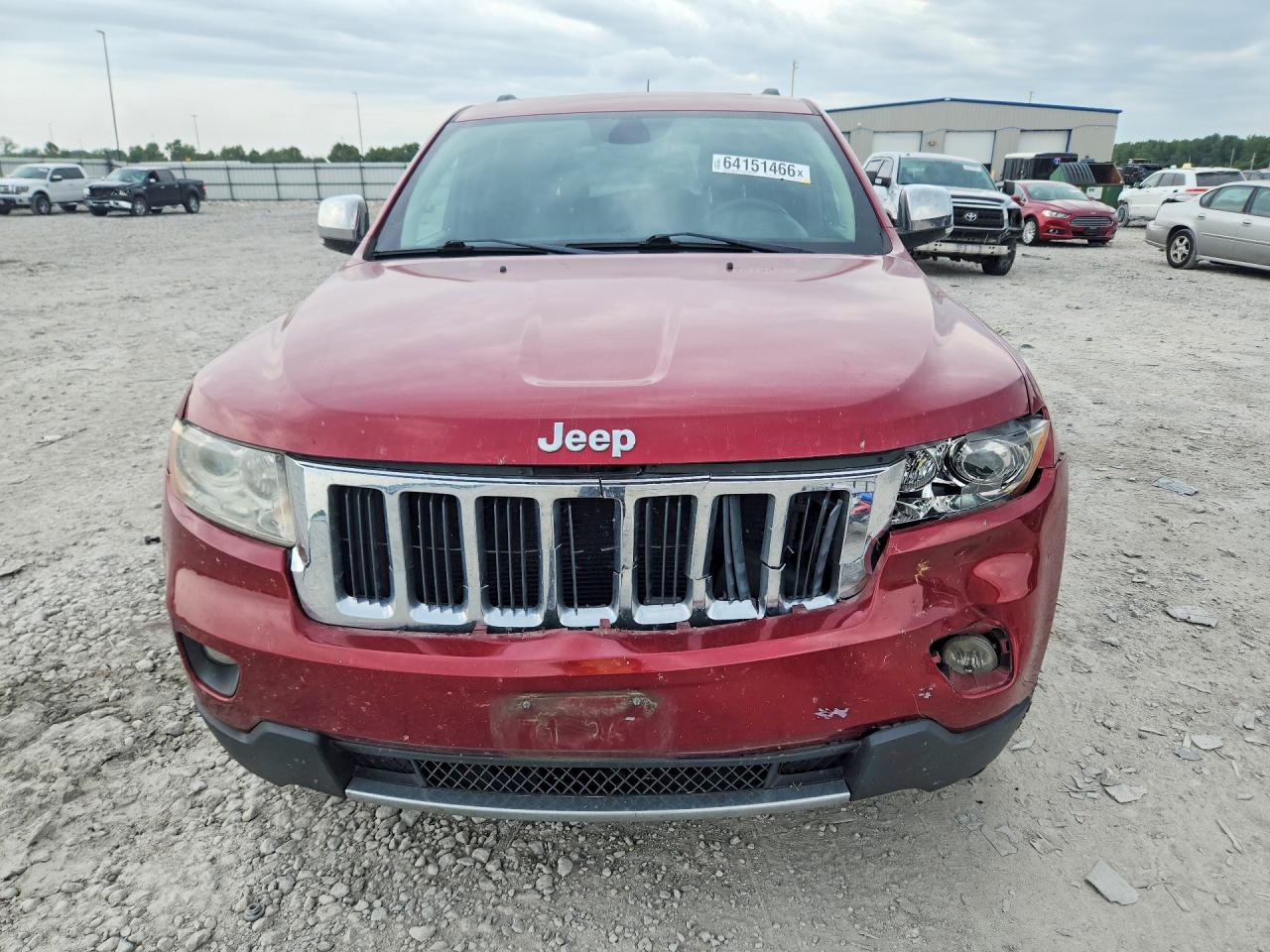 2013 Jeep Grand Cherokee Limited Красный vin: 1C4RJFBG5DC541910