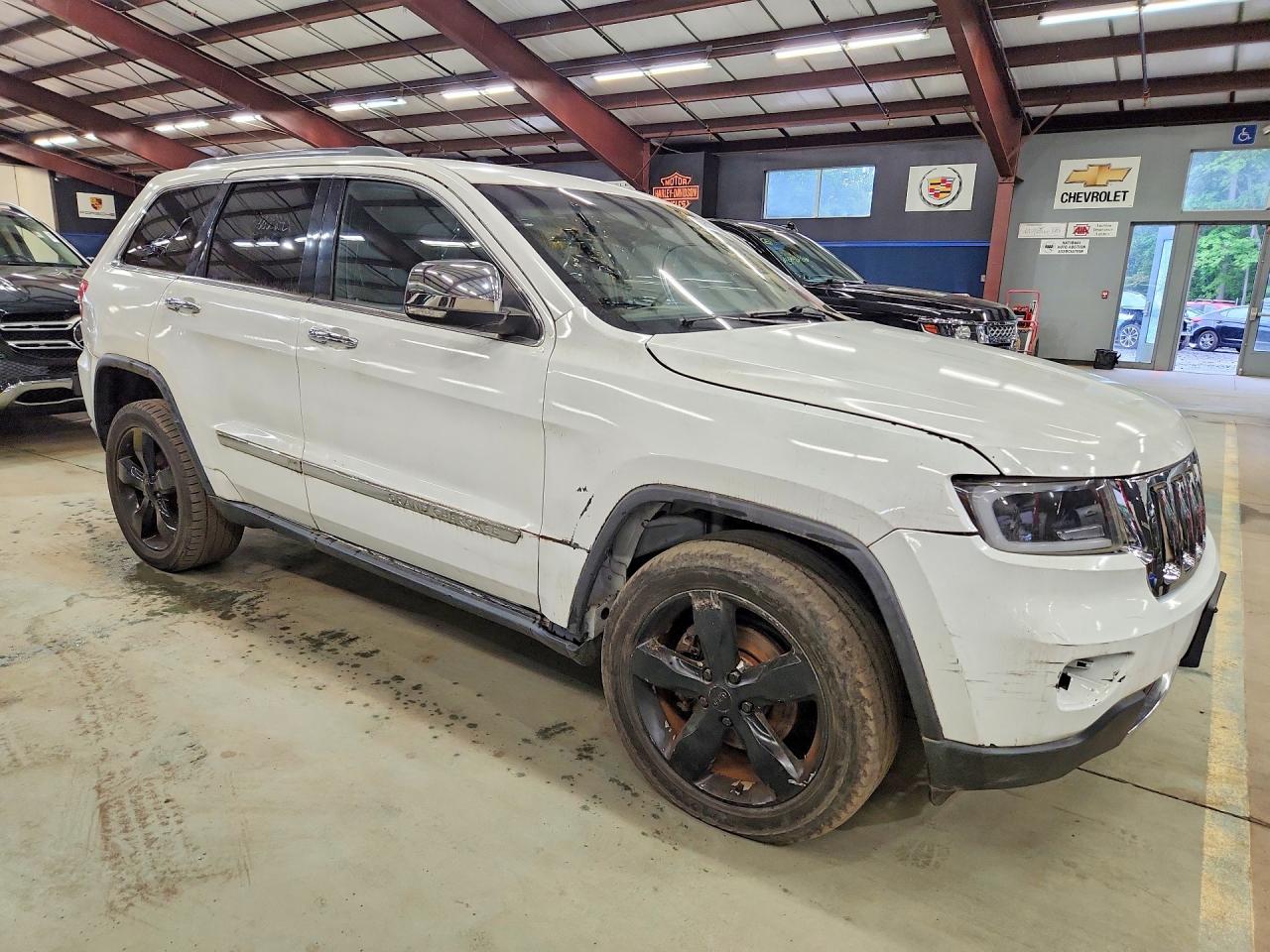 2013 Jeep Grand Cherokee Limited Белый vin: 1C4RJFBG5DC553099
