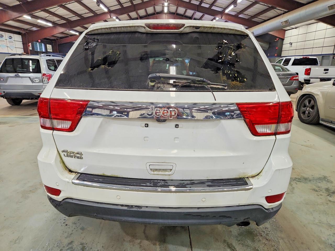 2013 Jeep Grand Cherokee Limited Белый vin: 1C4RJFBG5DC553099