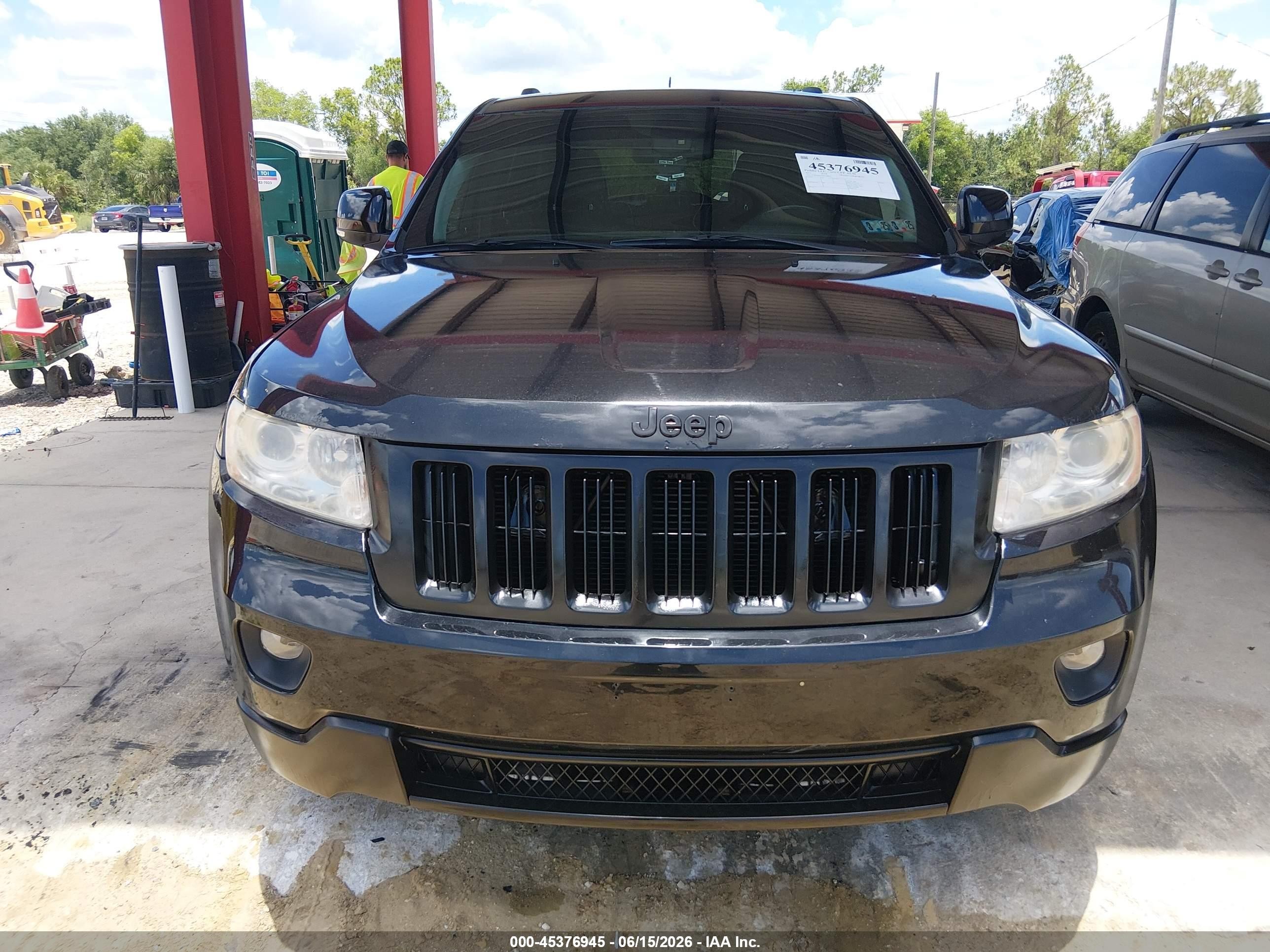 2013 Jeep Grand Cherokee Limited Black vin: 1C4RJFBG5DC638914