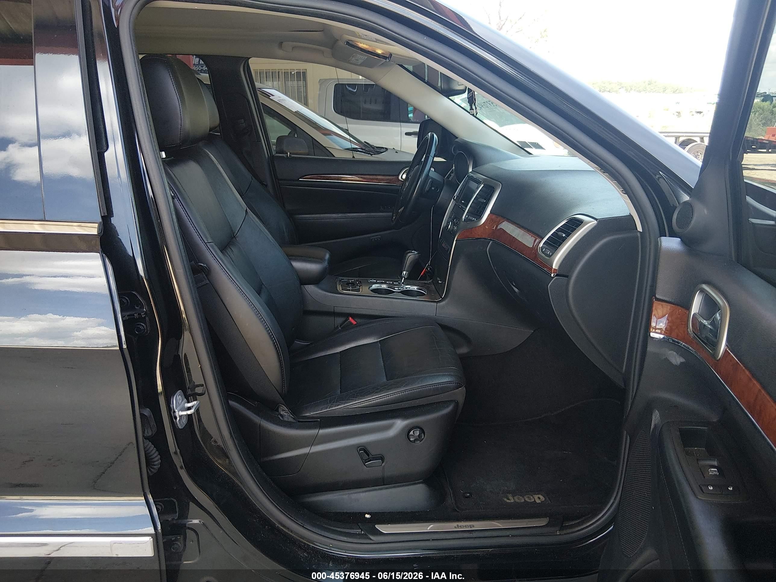 2013 Jeep Grand Cherokee Limited Black vin: 1C4RJFBG5DC638914