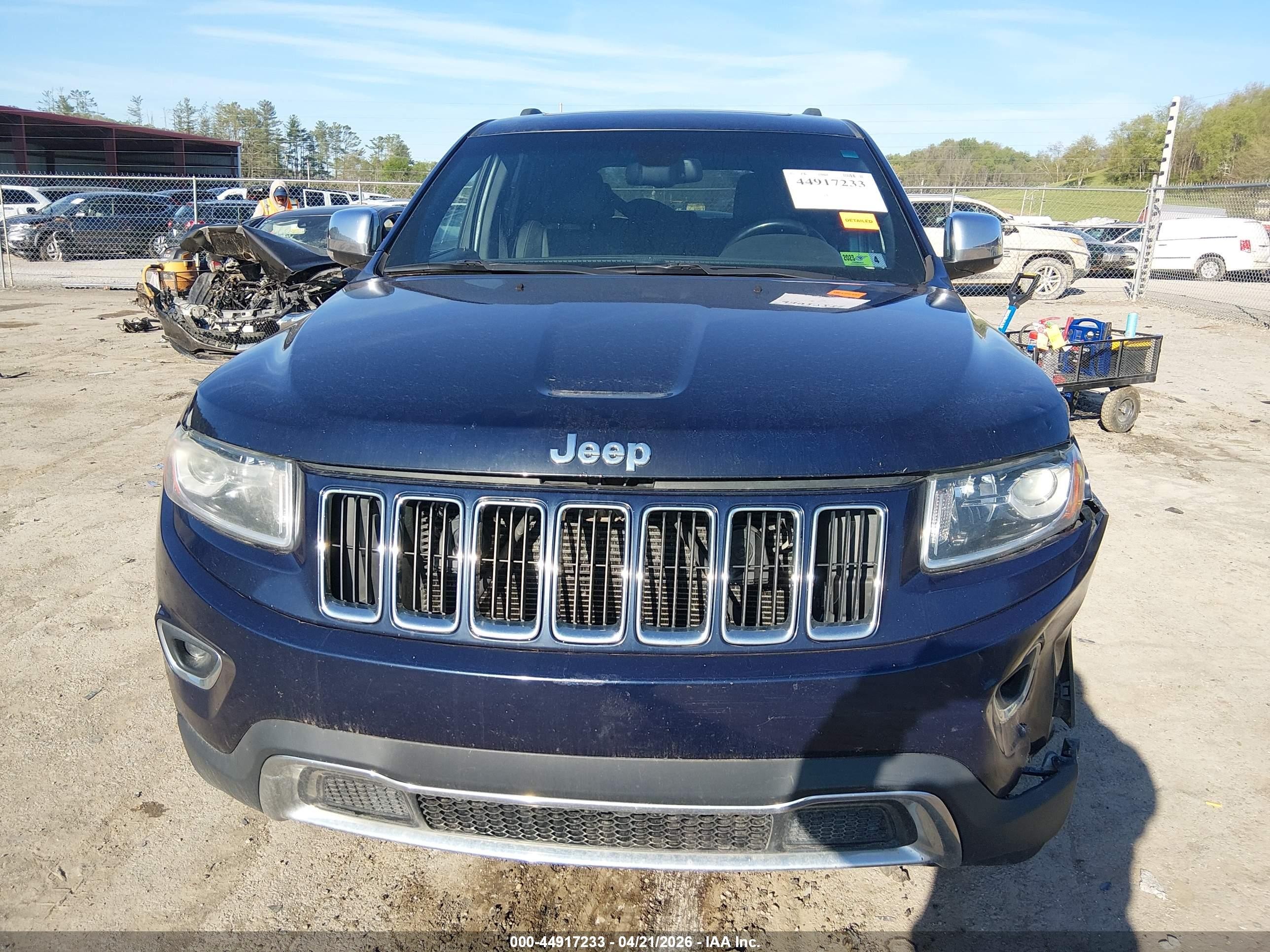 2014 Jeep Grand Cherokee Limited Black vin: 1C4RJFBG5EC102403