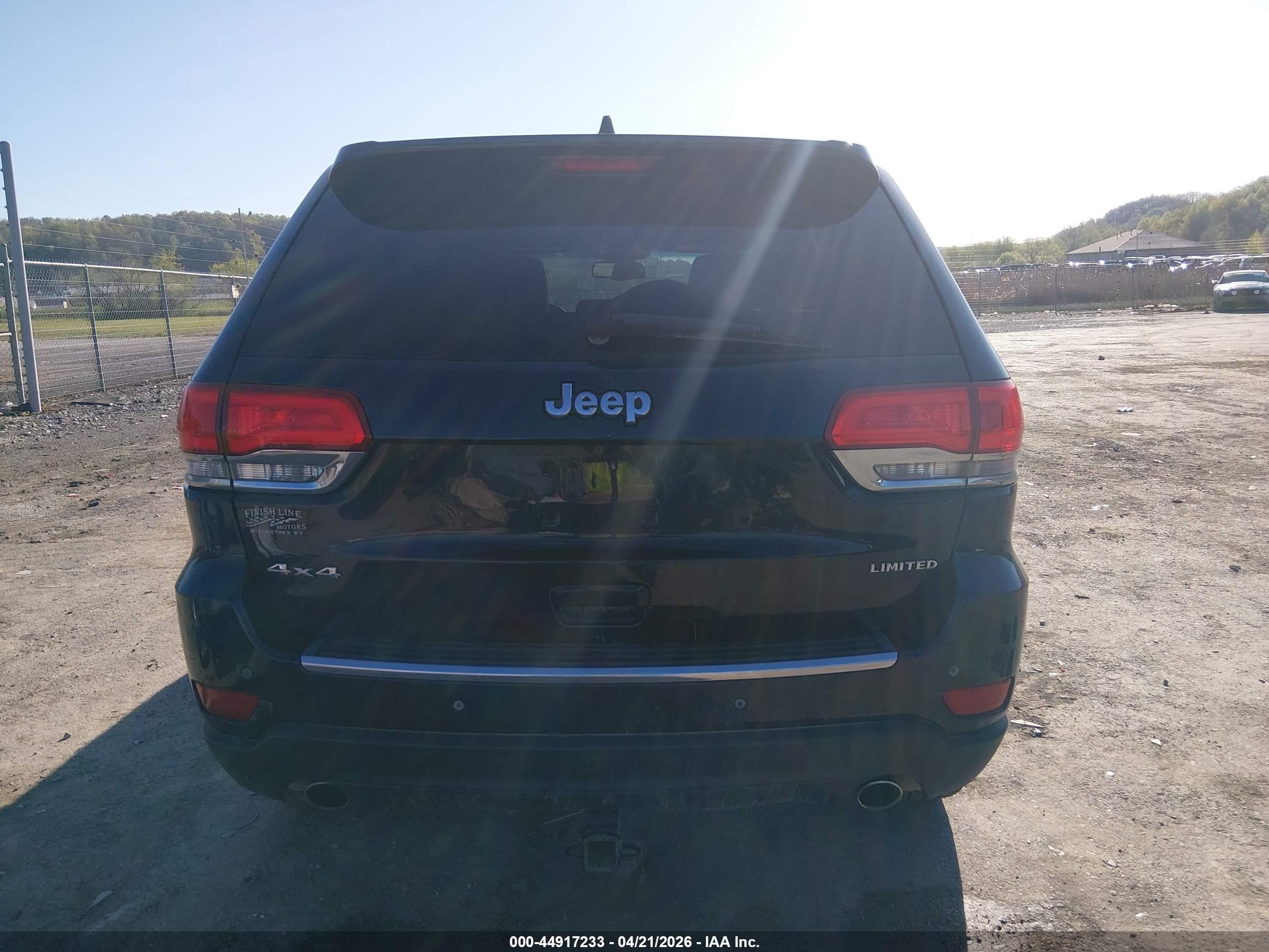 2014 Jeep Grand Cherokee Limited Black vin: 1C4RJFBG5EC102403