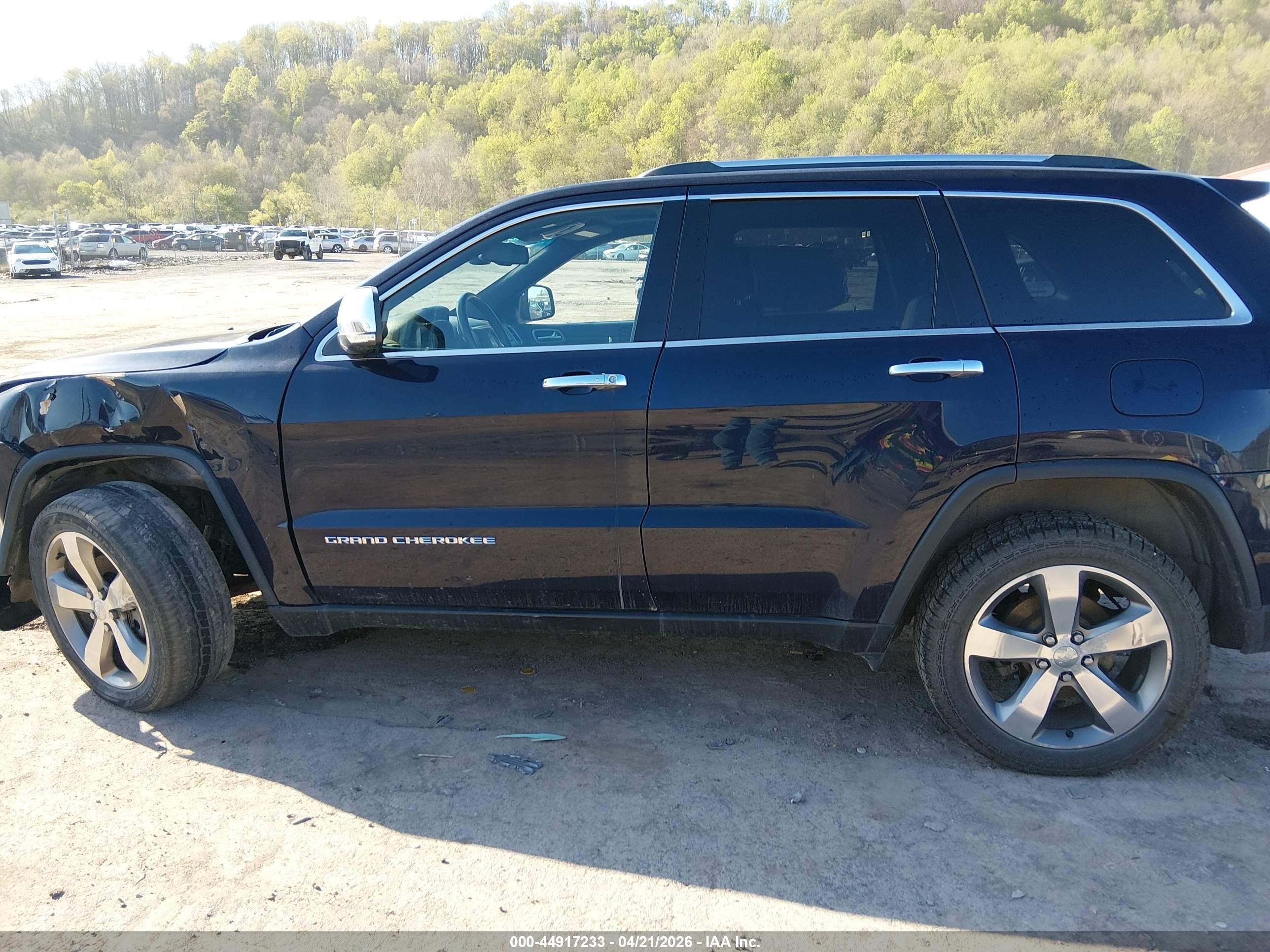 2014 Jeep Grand Cherokee Limited Black vin: 1C4RJFBG5EC102403
