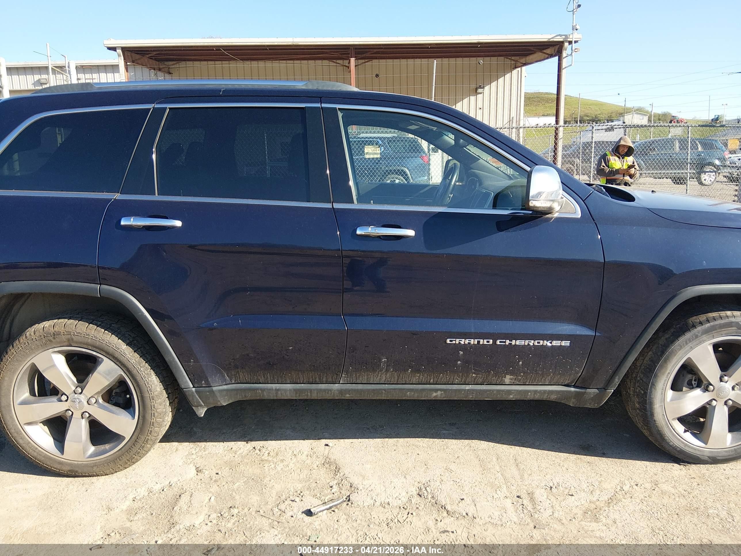 2014 Jeep Grand Cherokee Limited Black vin: 1C4RJFBG5EC102403
