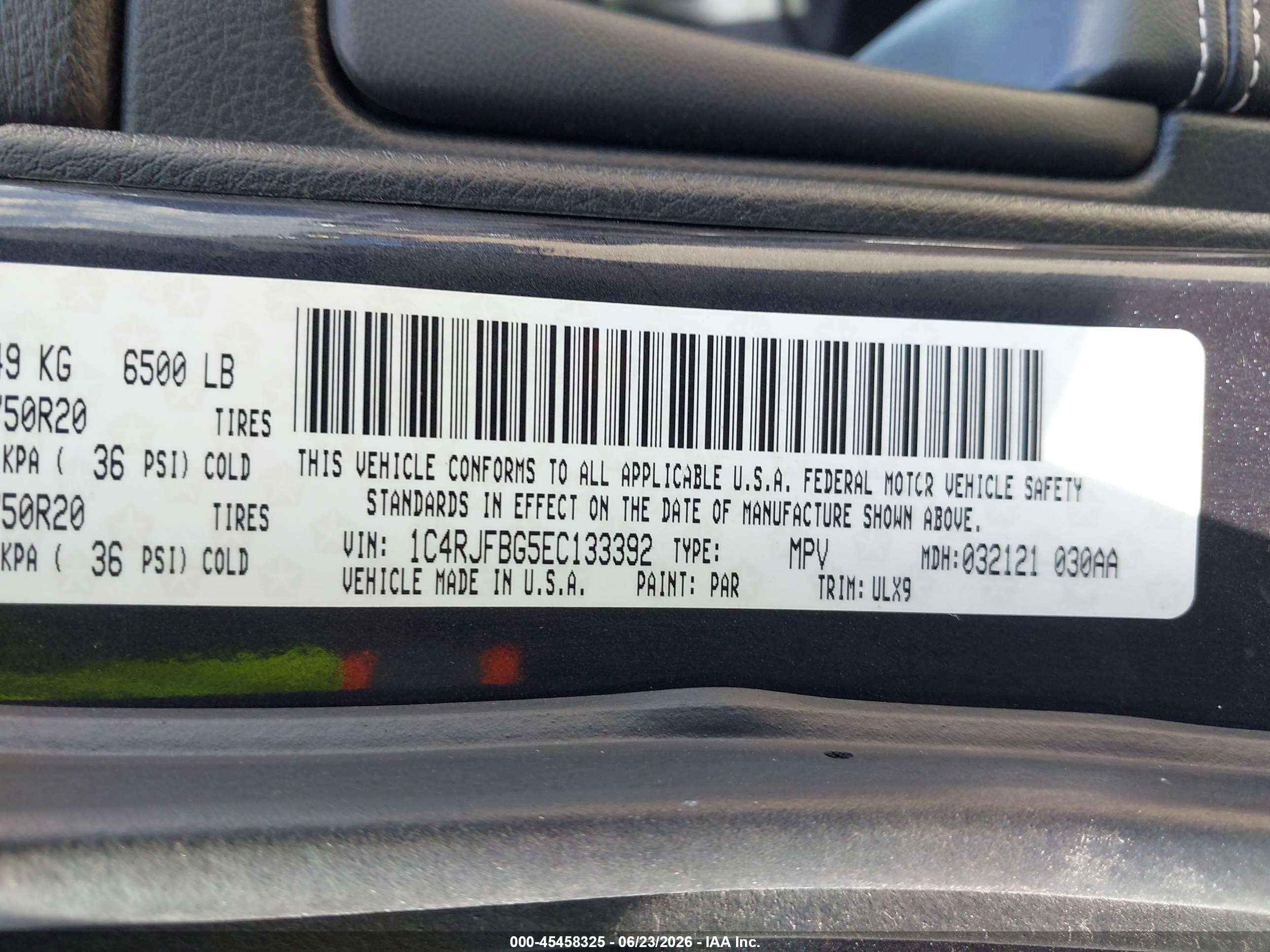 2014 Jeep Grand Cherokee Limited Gray vin: 1C4RJFBG5EC133392