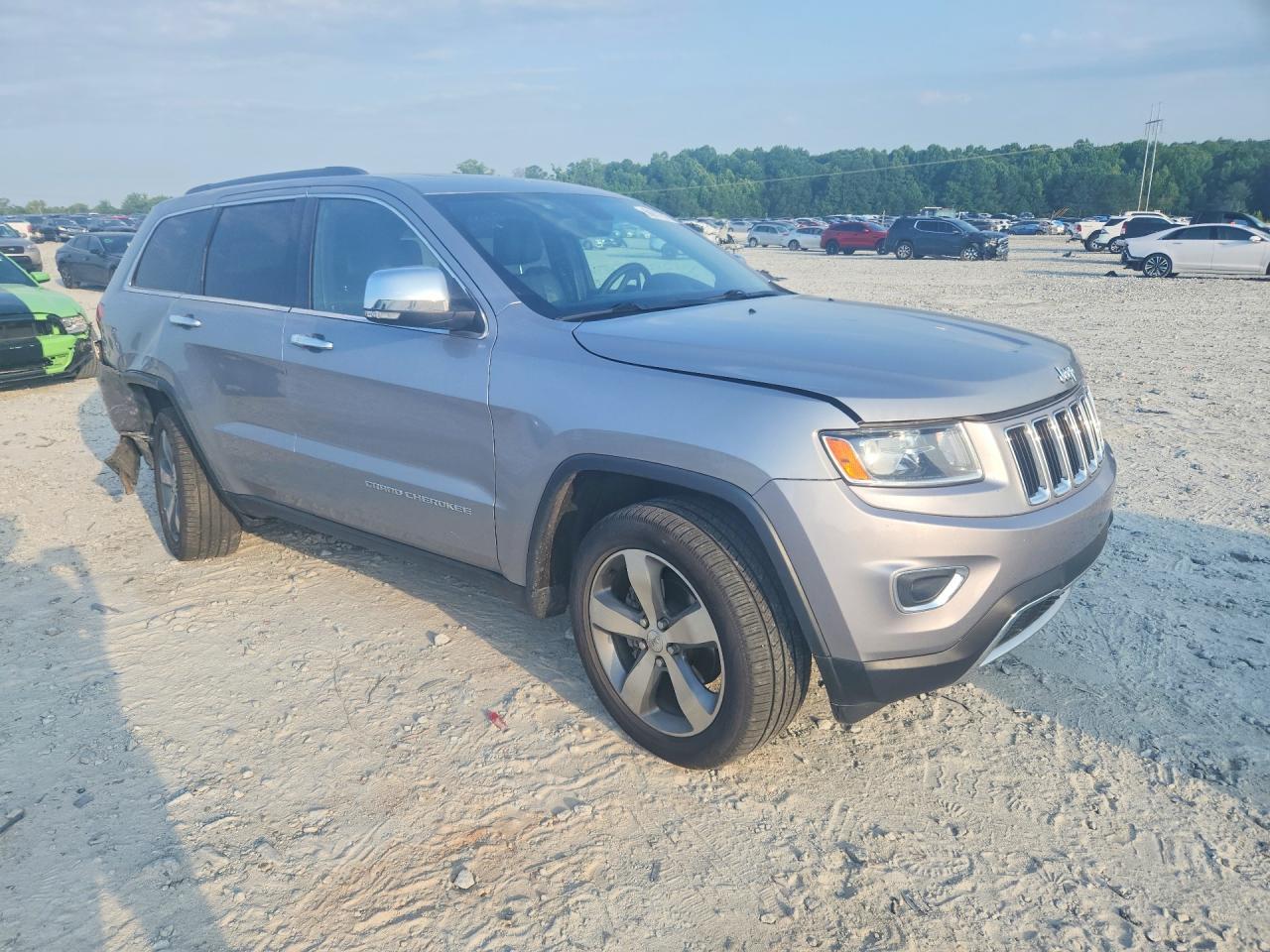 2014 Jeep Grand Cherokee Limited Silver vin: 1C4RJFBG5EC181233