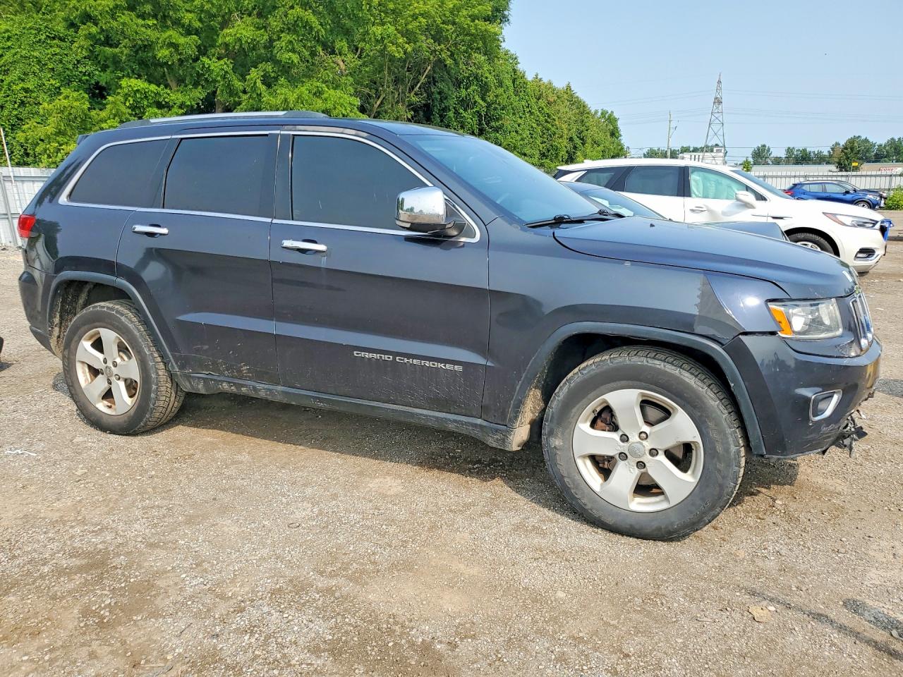 2014 Jeep Grand Cherokee Limited Gray vin: 1C4RJFBG5EC188215
