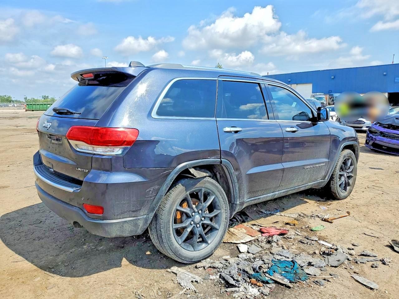 2014 Jeep Grand Cherokee Limited Charcoal vin: 1C4RJFBG5EC258506