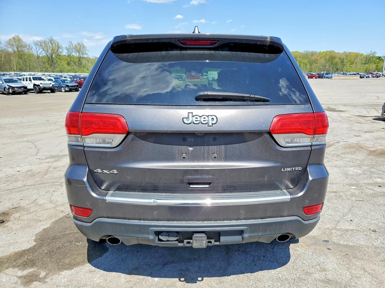 2014 Jeep Grand Cherokee Limited Серый vin: 1C4RJFBG5EC275452