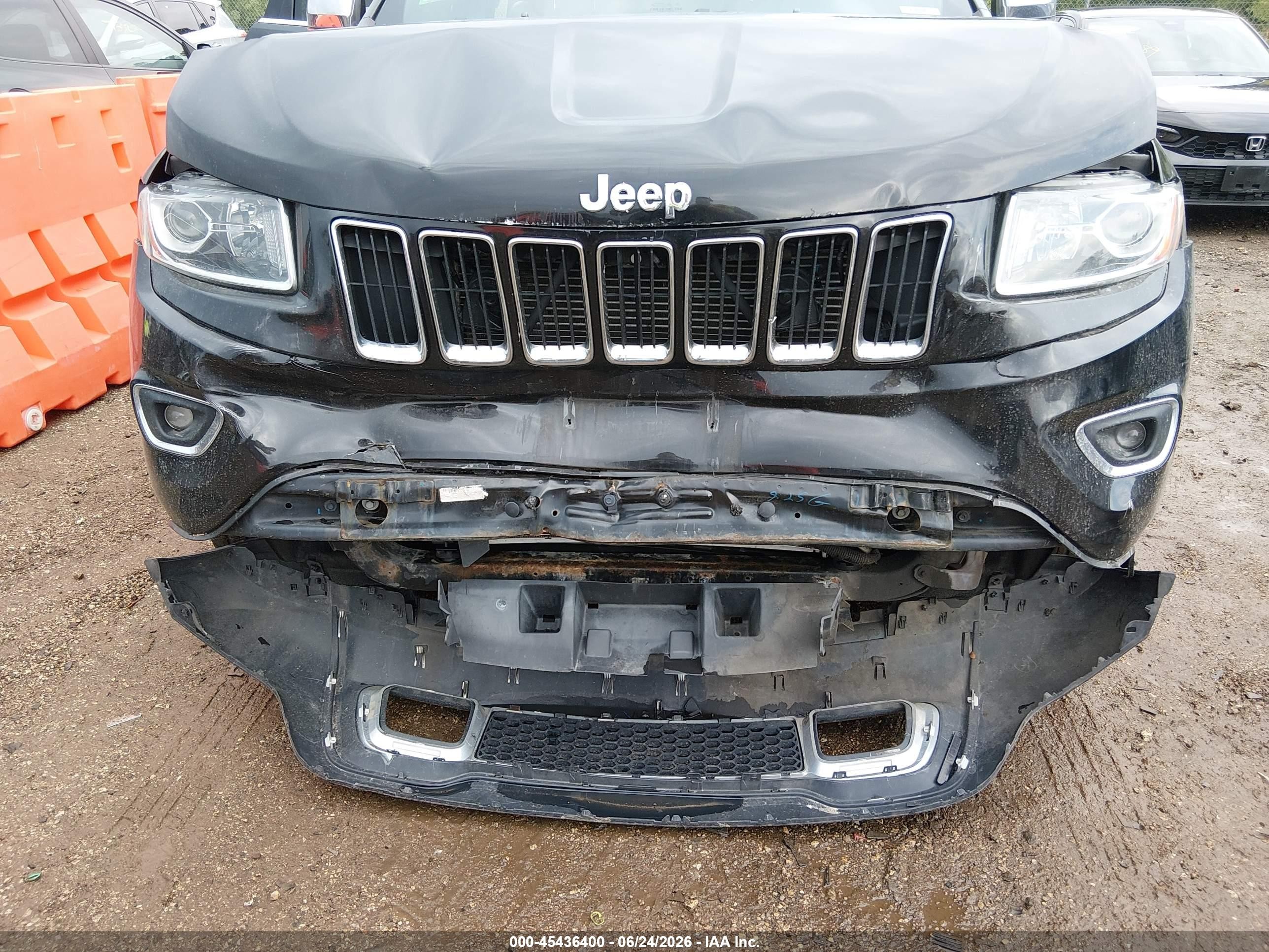 2014 Jeep Grand Cherokee Limited Black vin: 1C4RJFBG5EC302844