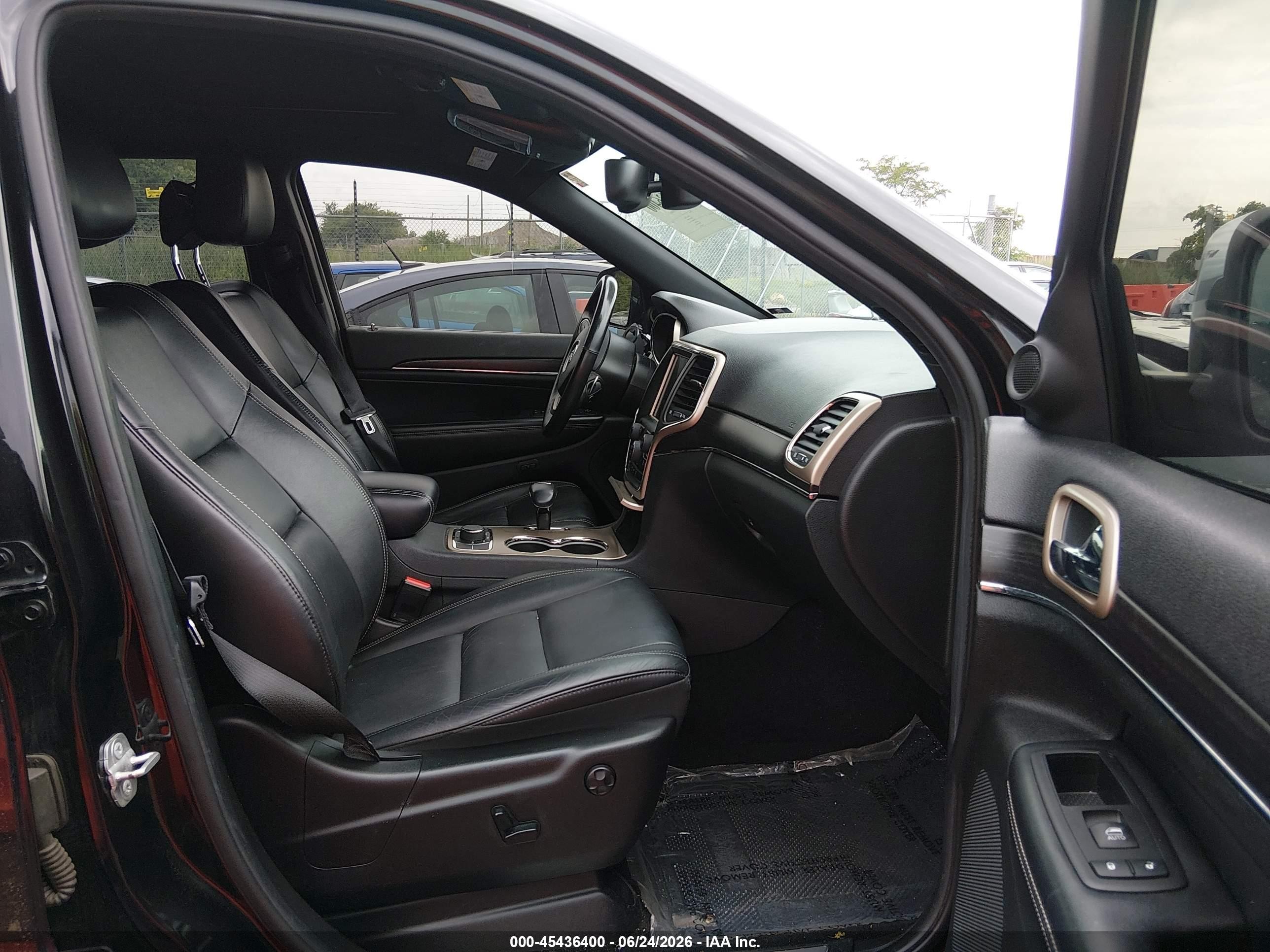 2014 Jeep Grand Cherokee Limited Black vin: 1C4RJFBG5EC302844