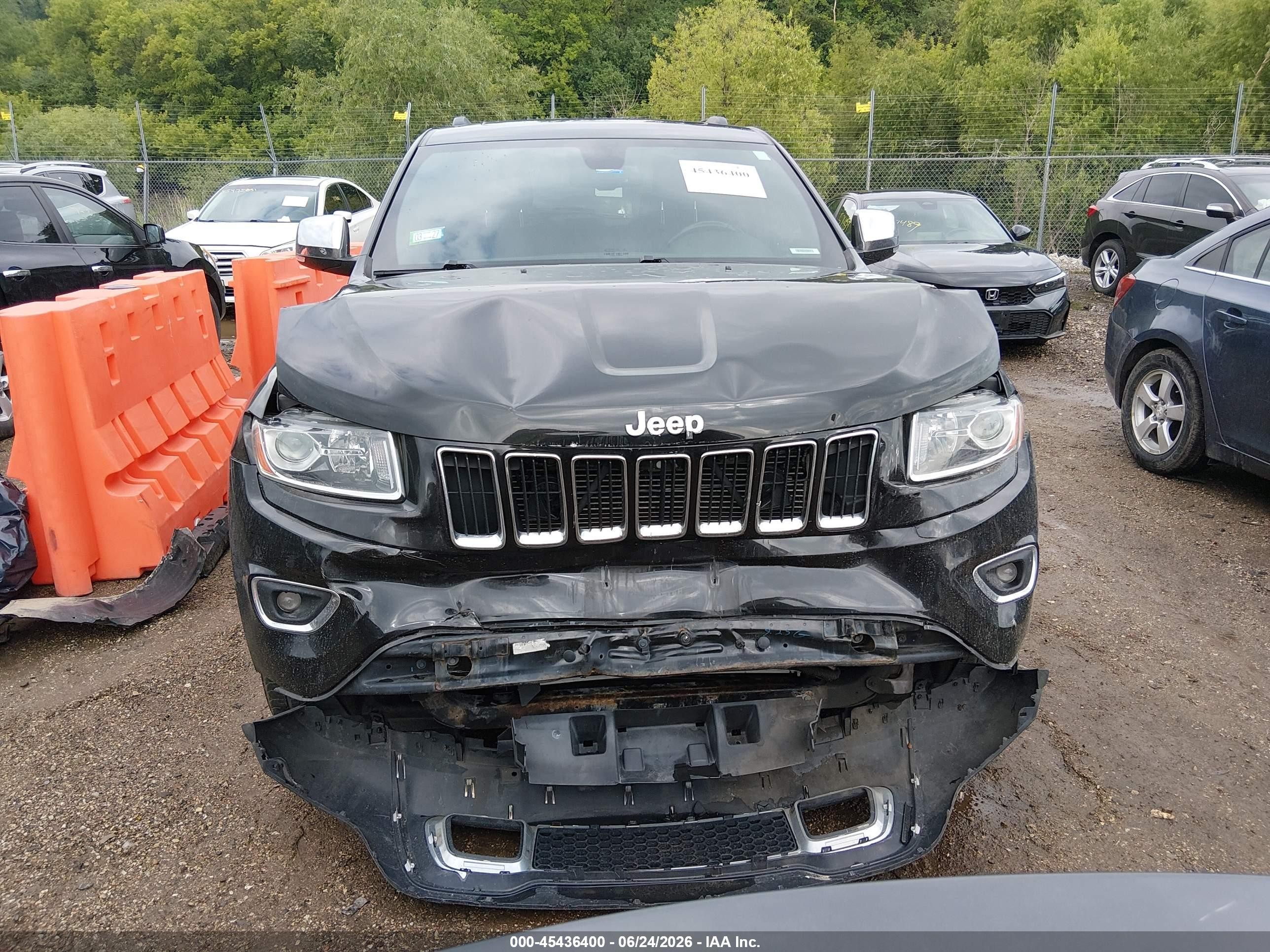 2014 Jeep Grand Cherokee Limited Black vin: 1C4RJFBG5EC302844