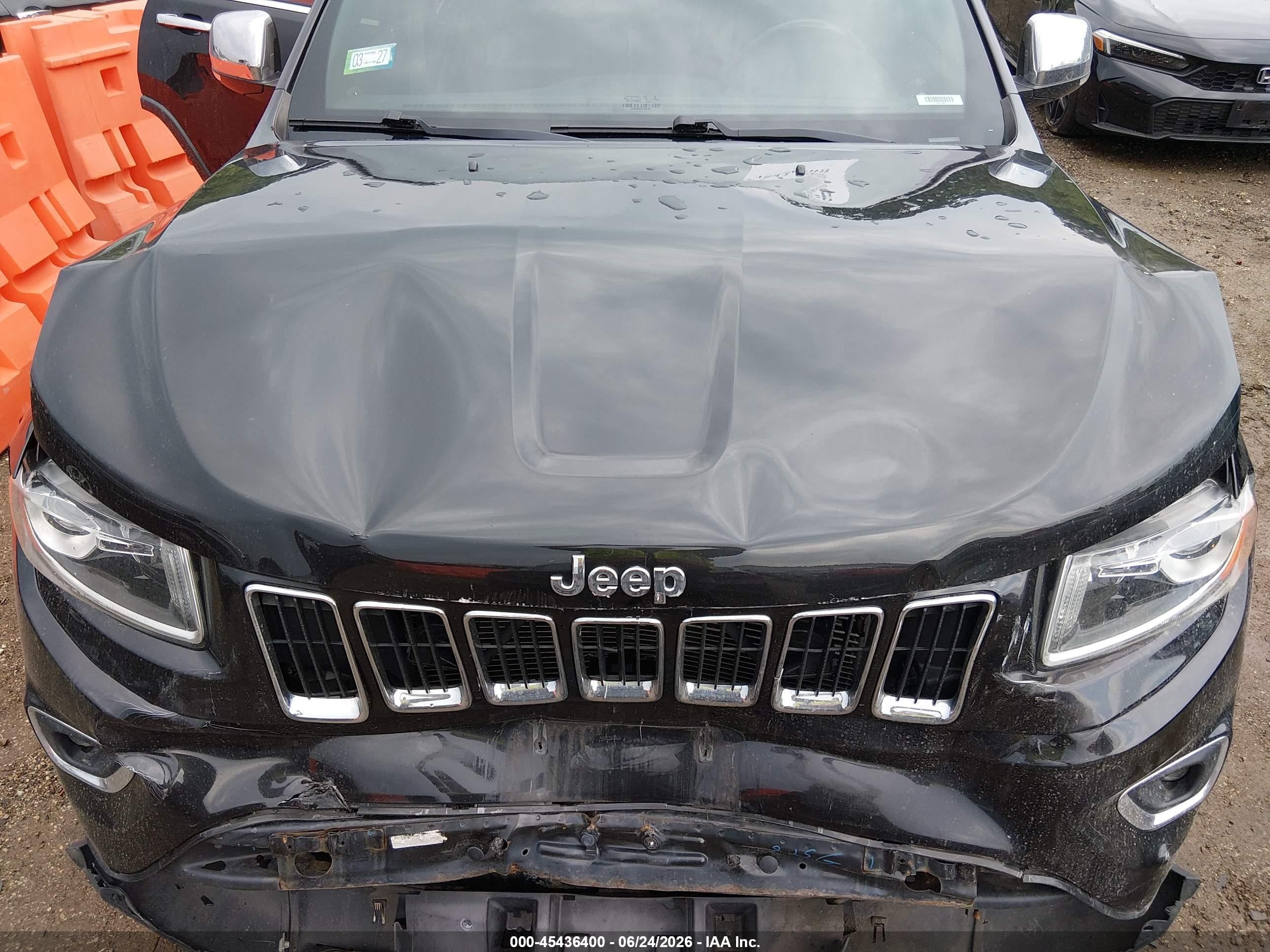 2014 Jeep Grand Cherokee Limited Black vin: 1C4RJFBG5EC302844