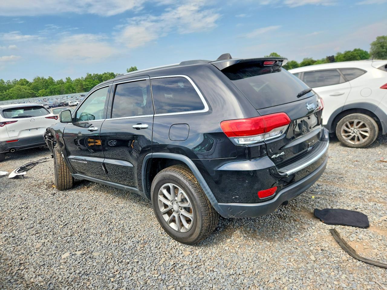 2014 Jeep Grand Cherokee Limited Black vin: 1C4RJFBG5EC324665