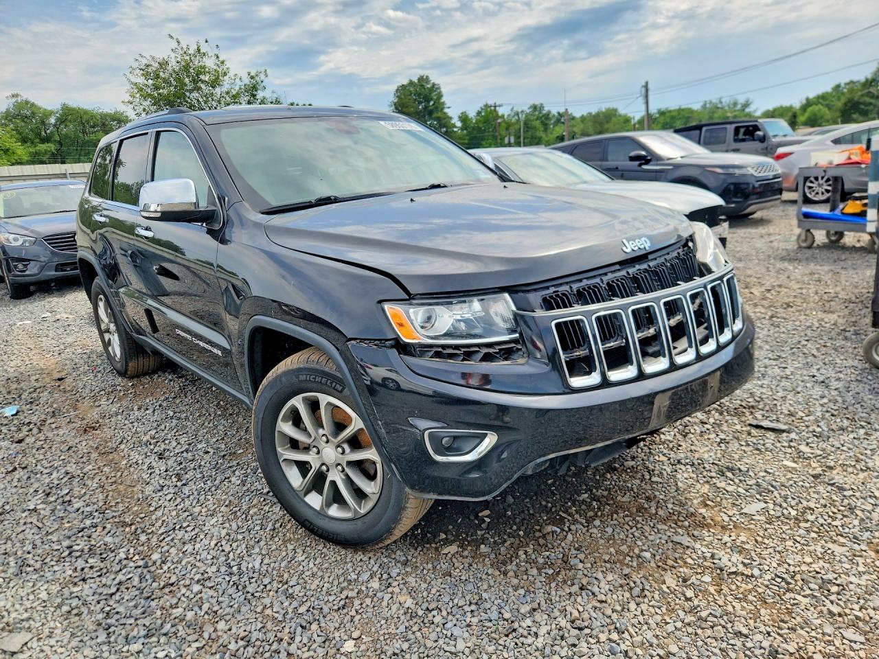 2014 Jeep Grand Cherokee Limited Black vin: 1C4RJFBG5EC324665