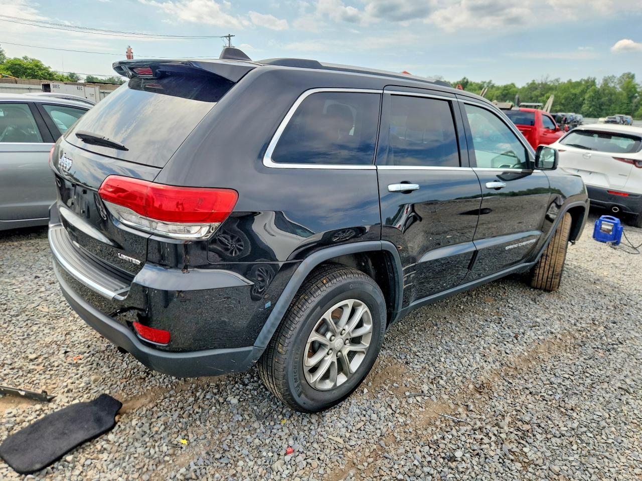2014 Jeep Grand Cherokee Limited Black vin: 1C4RJFBG5EC324665
