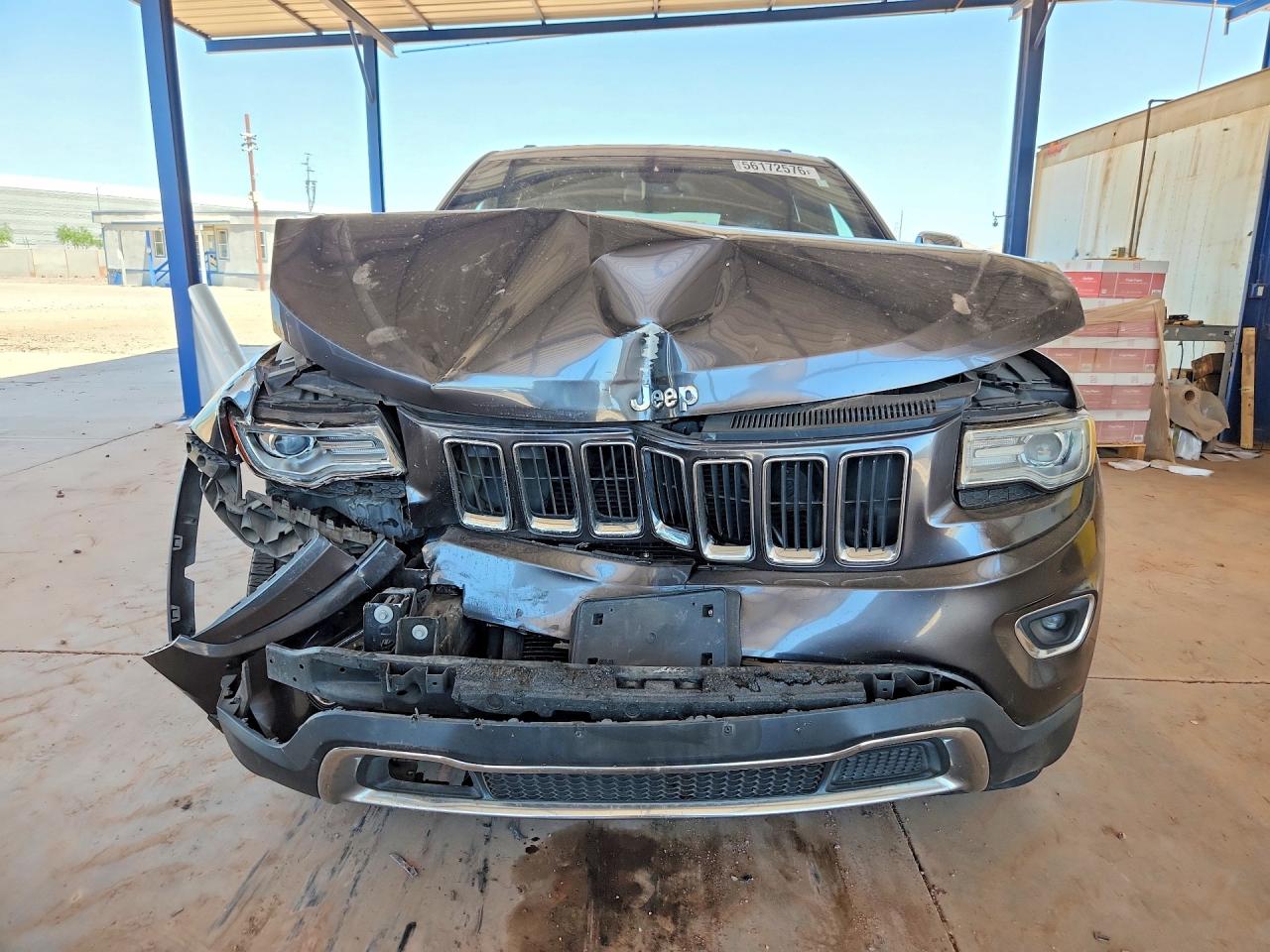 2014 Jeep Grand Cherokee Limited Gray vin: 1C4RJFBG5EC325718