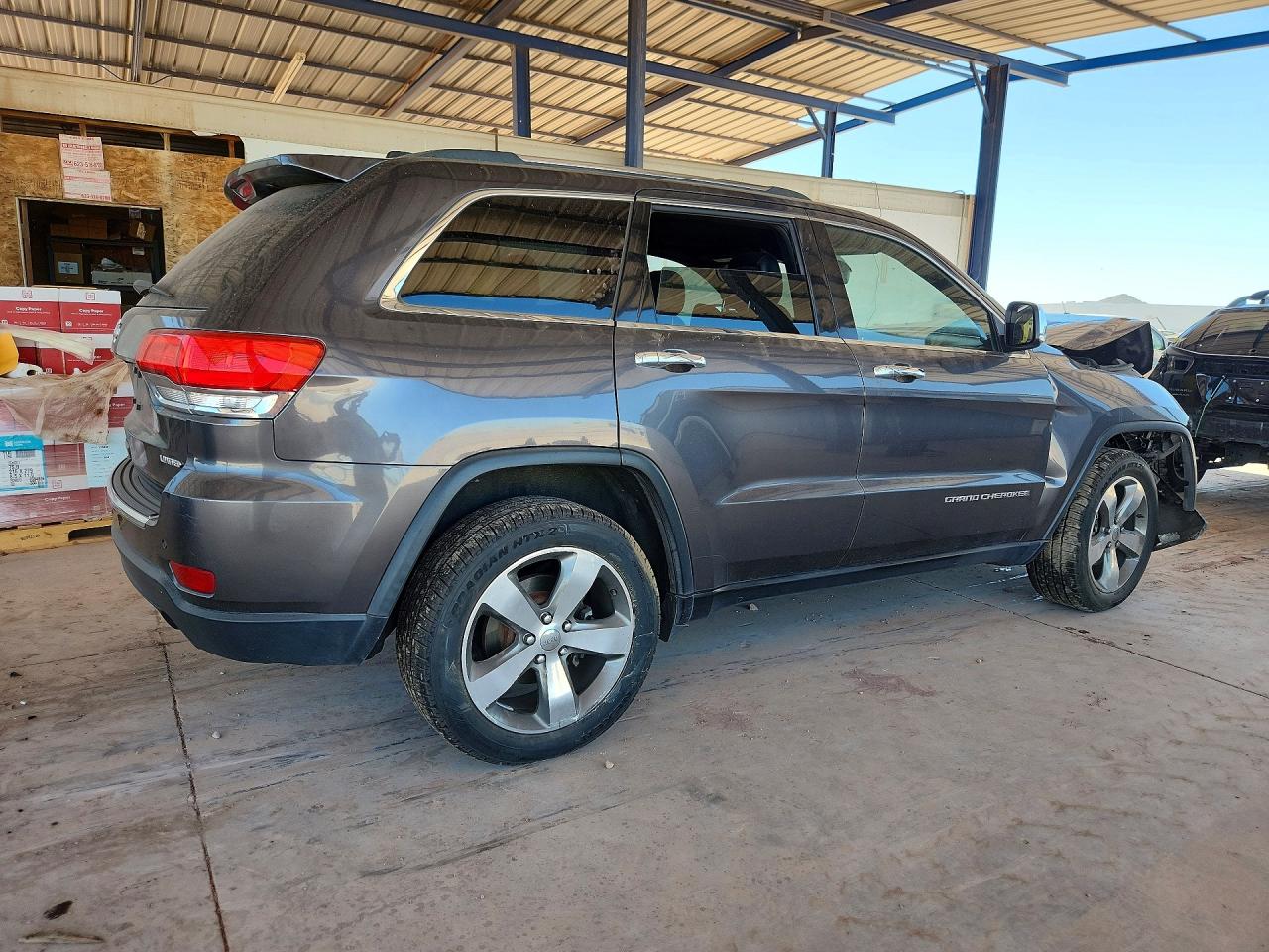 2014 Jeep Grand Cherokee Limited Gray vin: 1C4RJFBG5EC325718
