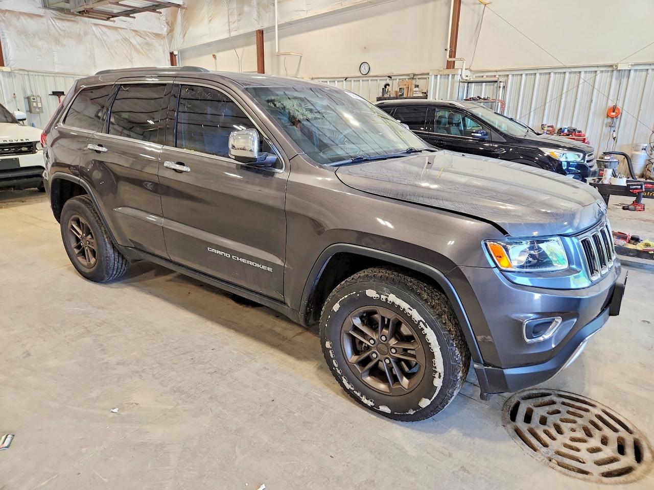 2014 Jeep Grand Cherokee Limited Серый vin: 1C4RJFBG5EC329493
