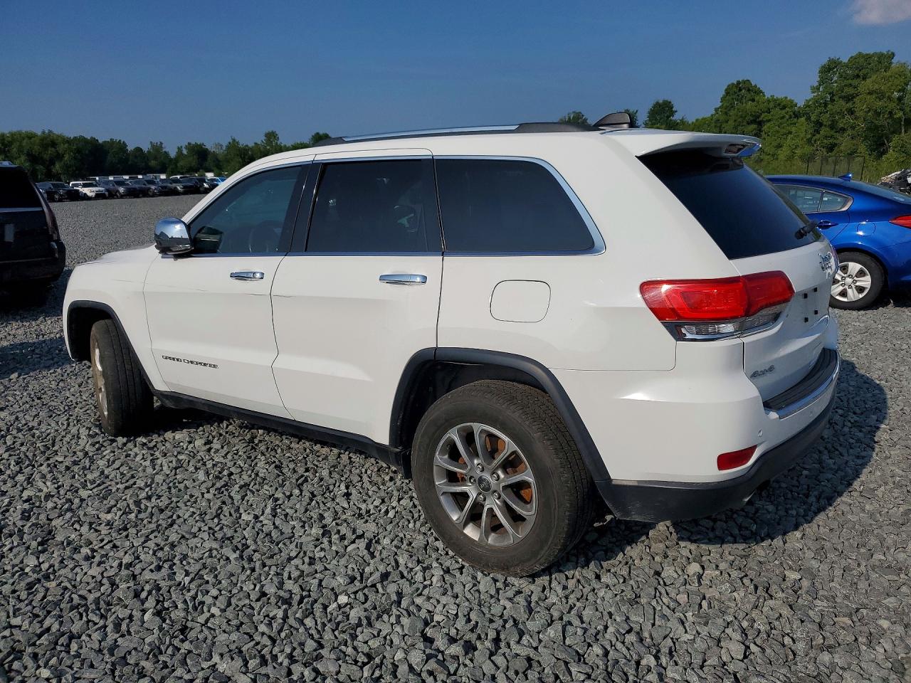 2014 Jeep Grand Cherokee Limited White vin: 1C4RJFBG5EC339618