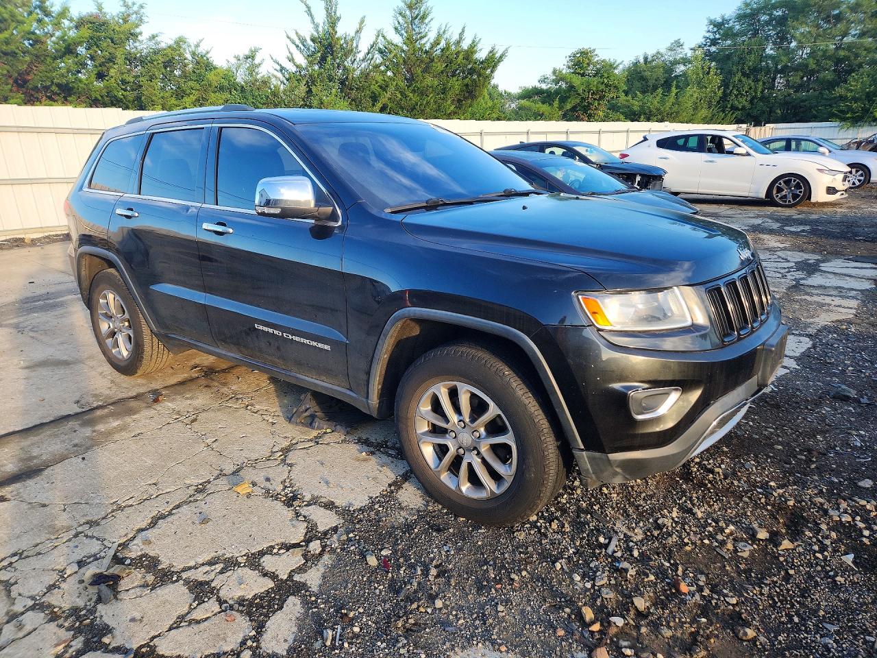 2014 Jeep Grand Cherokee Limited Black vin: 1C4RJFBG5EC347847