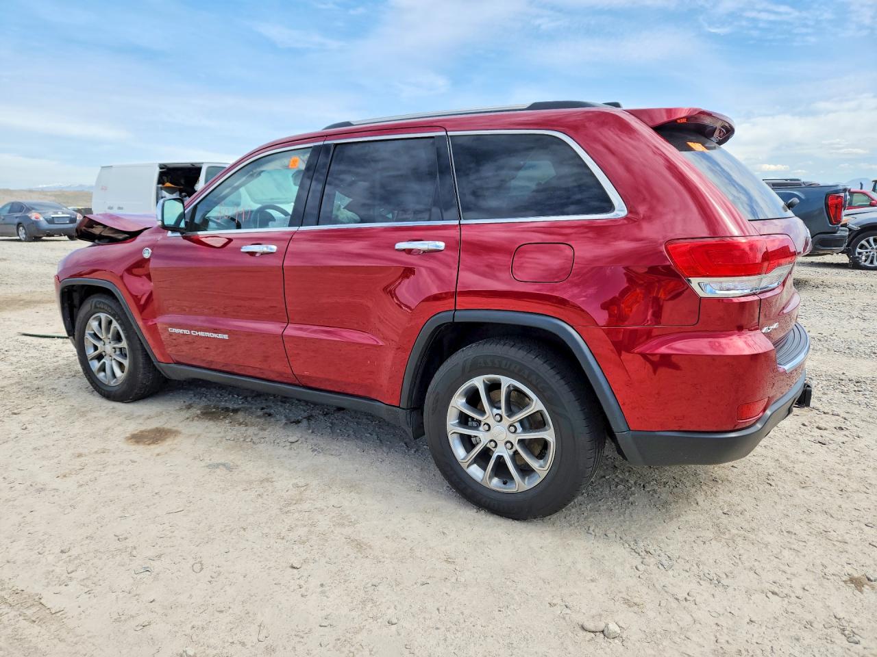 2014 Jeep Grand Cherokee Limited Red vin: 1C4RJFBG5EC350182