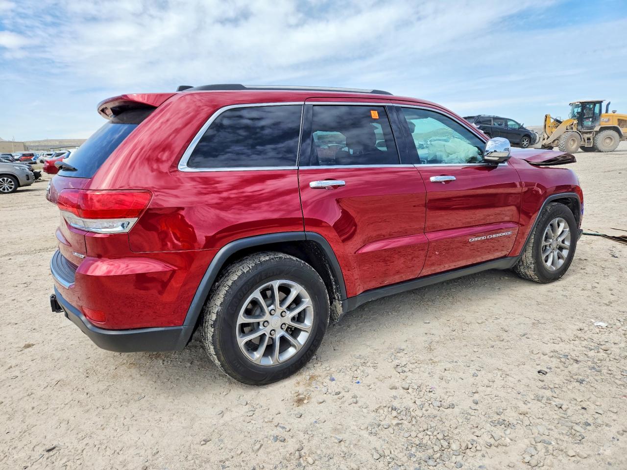 2014 Jeep Grand Cherokee Limited Red vin: 1C4RJFBG5EC350182