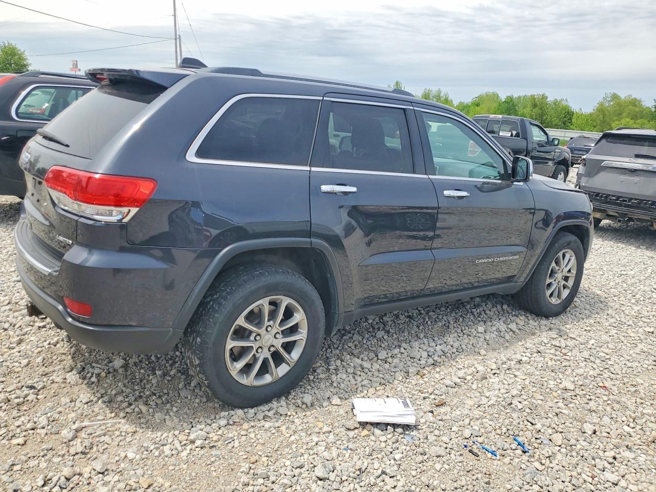 2014 Jeep Grand Cherokee Limited Charcoal vin: 1C4RJFBG5EC352868