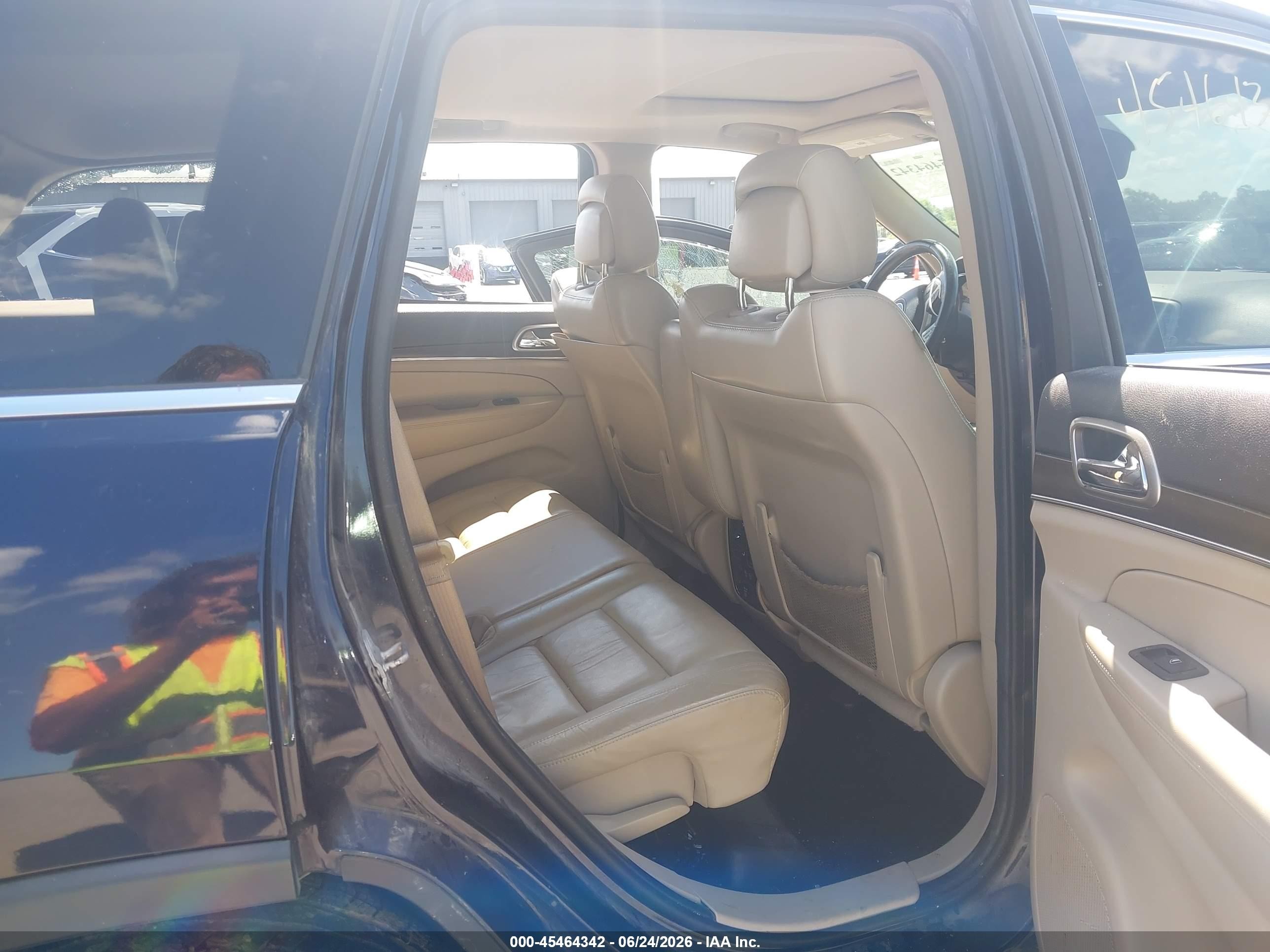 2014 Jeep Grand Cherokee Limited Blue vin: 1C4RJFBG5EC363479