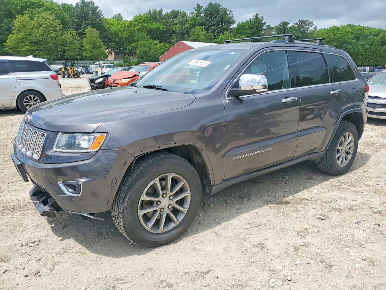 2014 Jeep Grand Cherokee Limited Gray vin: 1C4RJFBG5EC379181