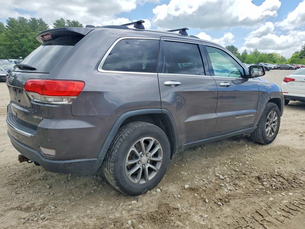 2014 Jeep Grand Cherokee Limited Gray vin: 1C4RJFBG5EC379181