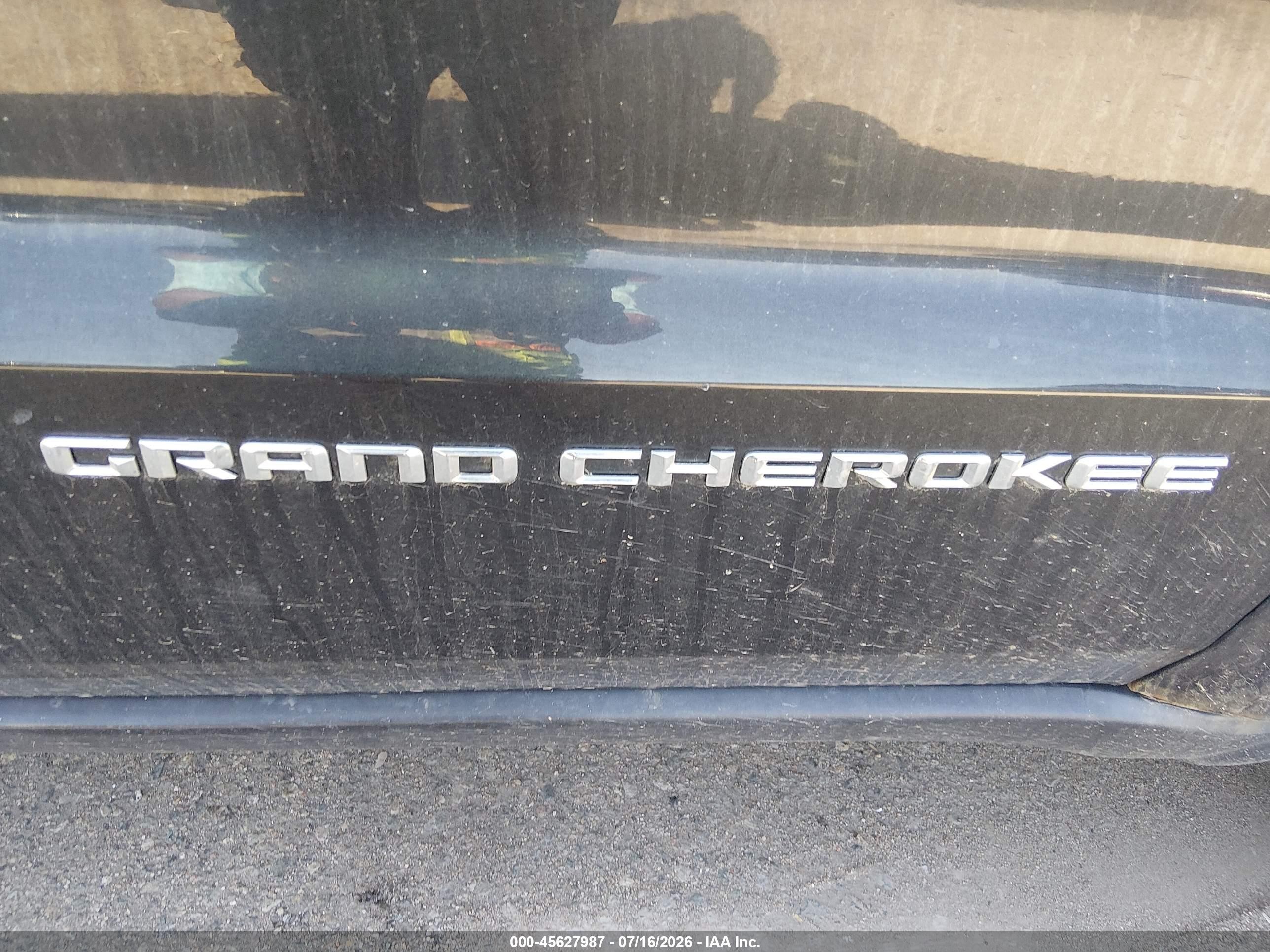 2014 Jeep Grand Cherokee Limited Black vin: 1C4RJFBG5EC398703