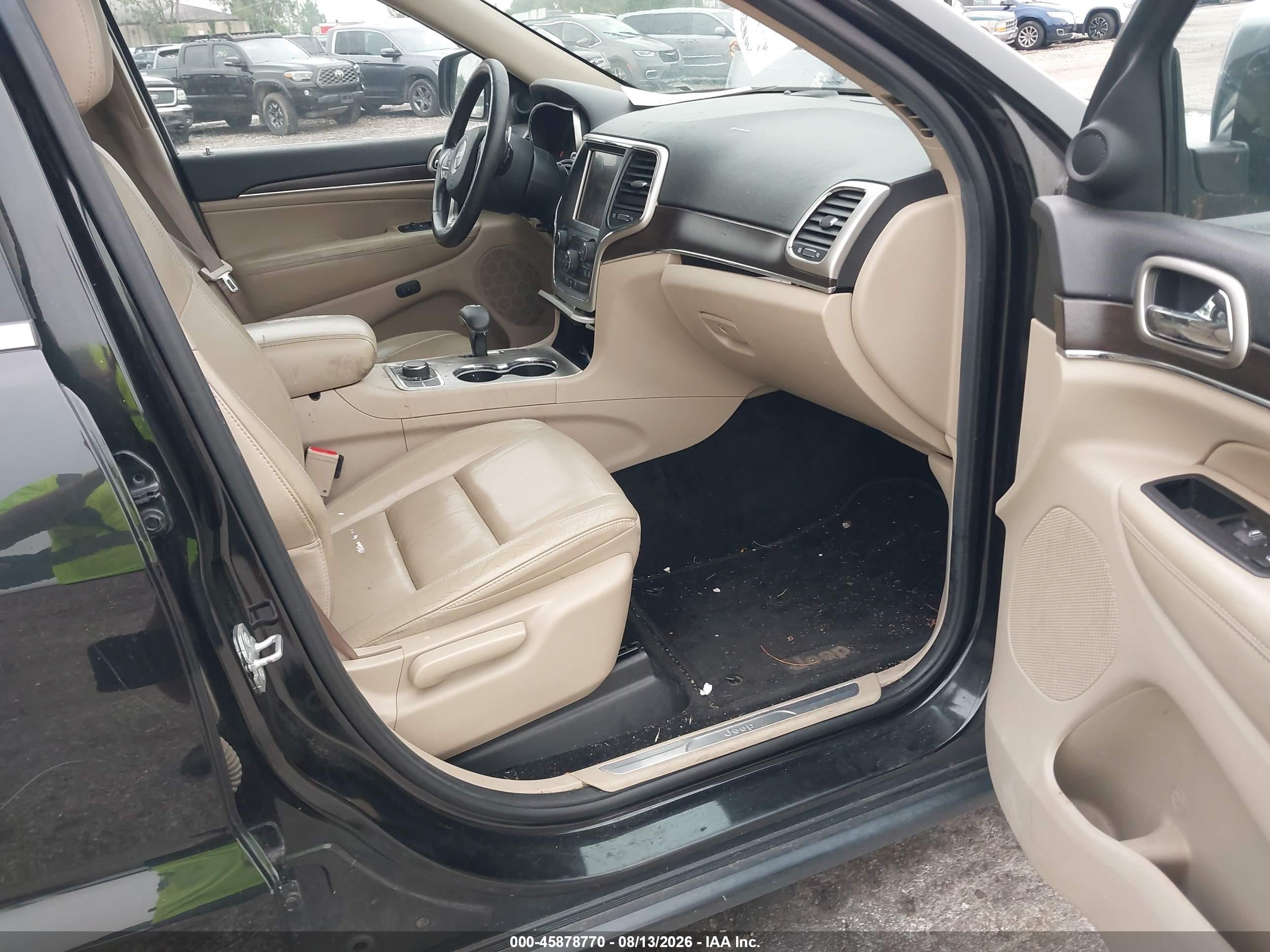 2014 Jeep Grand Cherokee Limited Черный vin: 1C4RJFBG5EC403835