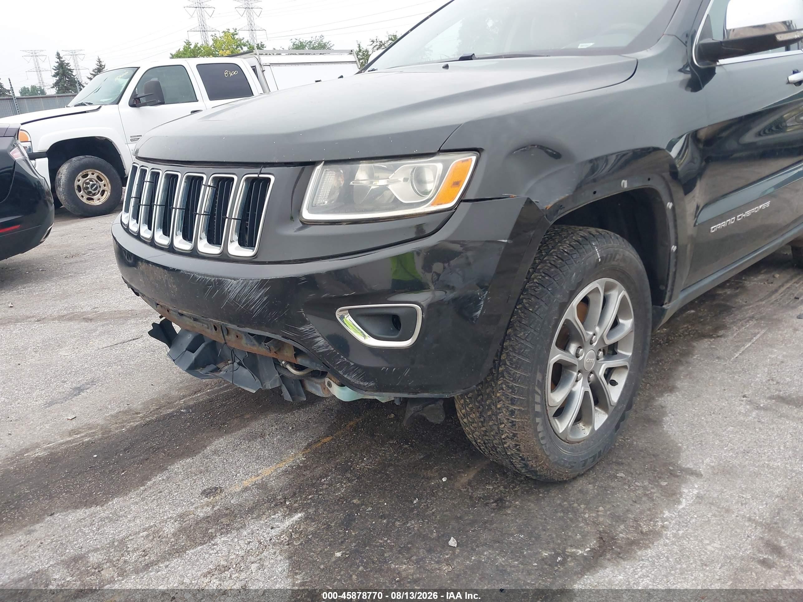 2014 Jeep Grand Cherokee Limited Черный vin: 1C4RJFBG5EC403835