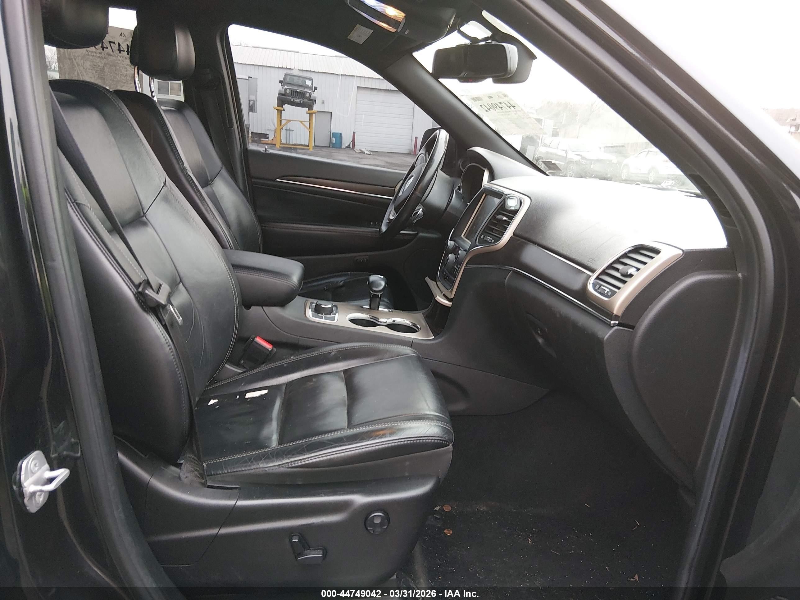 2014 Jeep Grand Cherokee Limited Black vin: 1C4RJFBG5EC416441