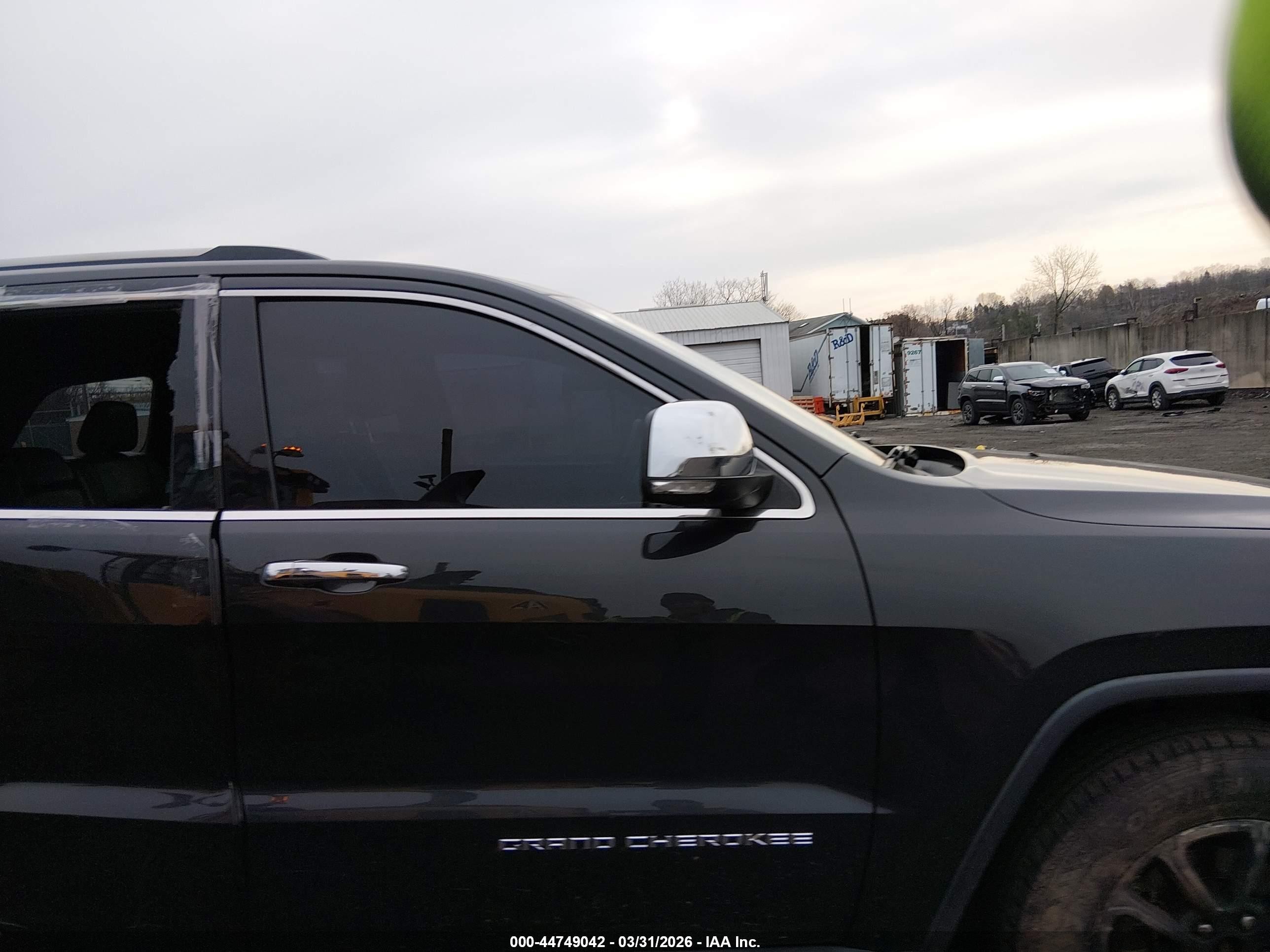 2014 Jeep Grand Cherokee Limited Black vin: 1C4RJFBG5EC416441