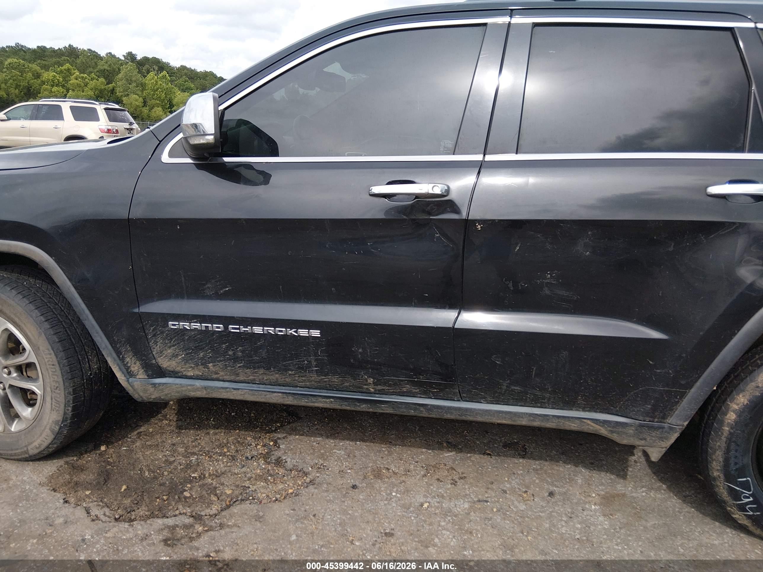 2014 Jeep Grand Cherokee Limited Black vin: 1C4RJFBG5EC431604