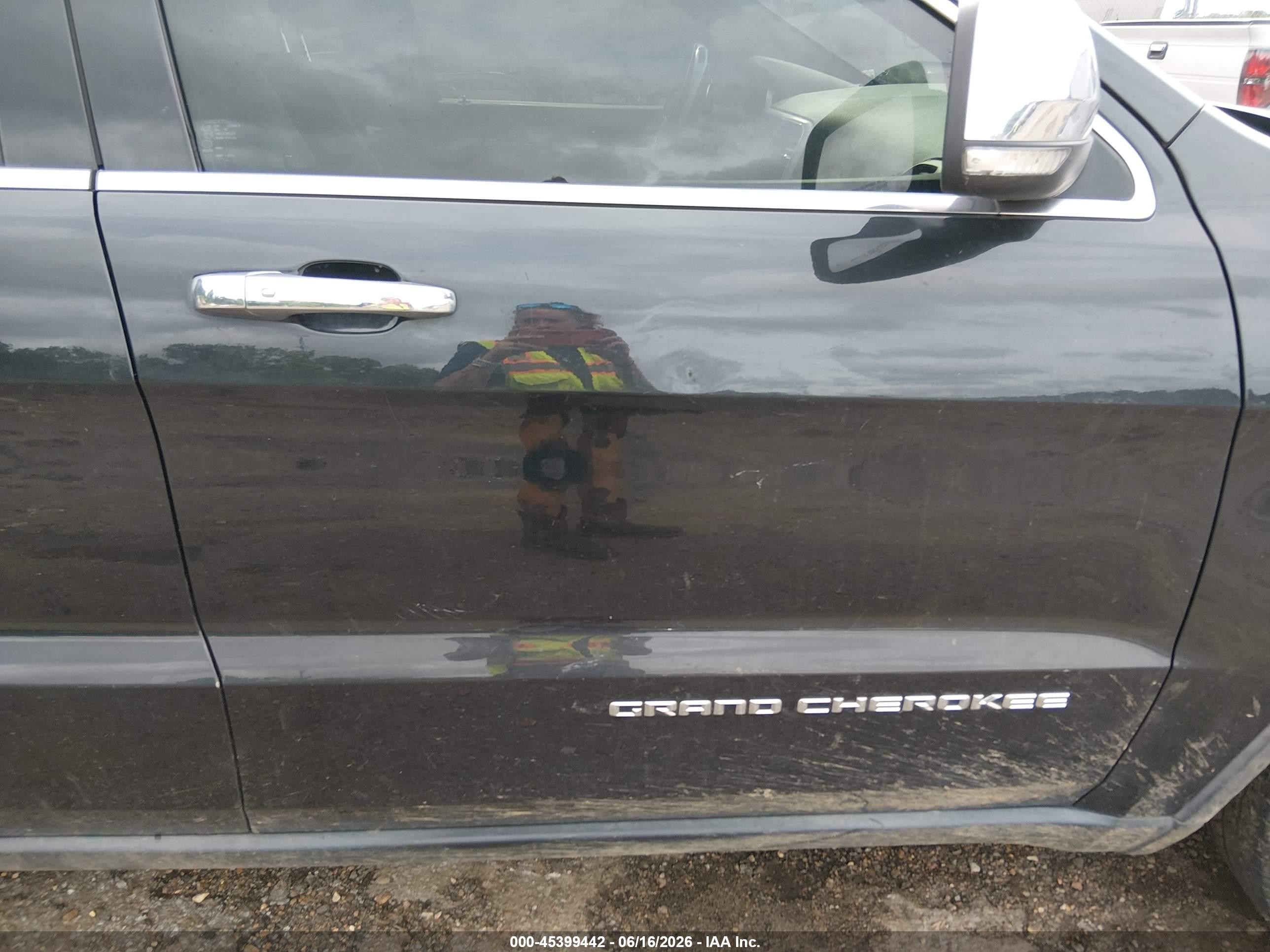 2014 Jeep Grand Cherokee Limited Black vin: 1C4RJFBG5EC431604
