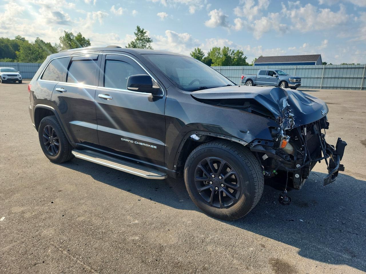 2014 Jeep Grand Cherokee Limited Black vin: 1C4RJFBG5EC450234