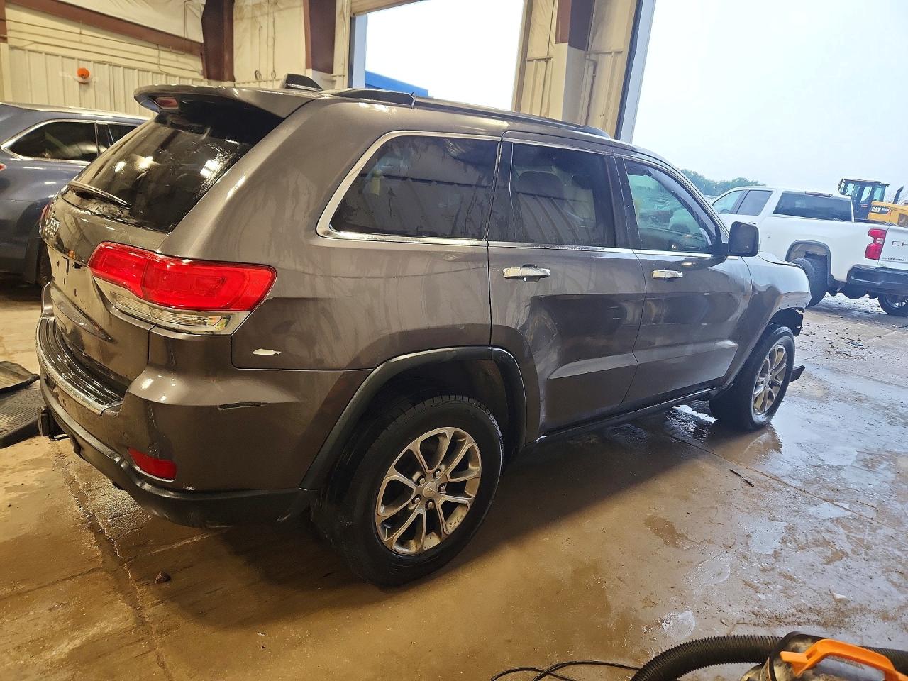 2014 Jeep Grand Cherokee Limited Gray vin: 1C4RJFBG5EC458463