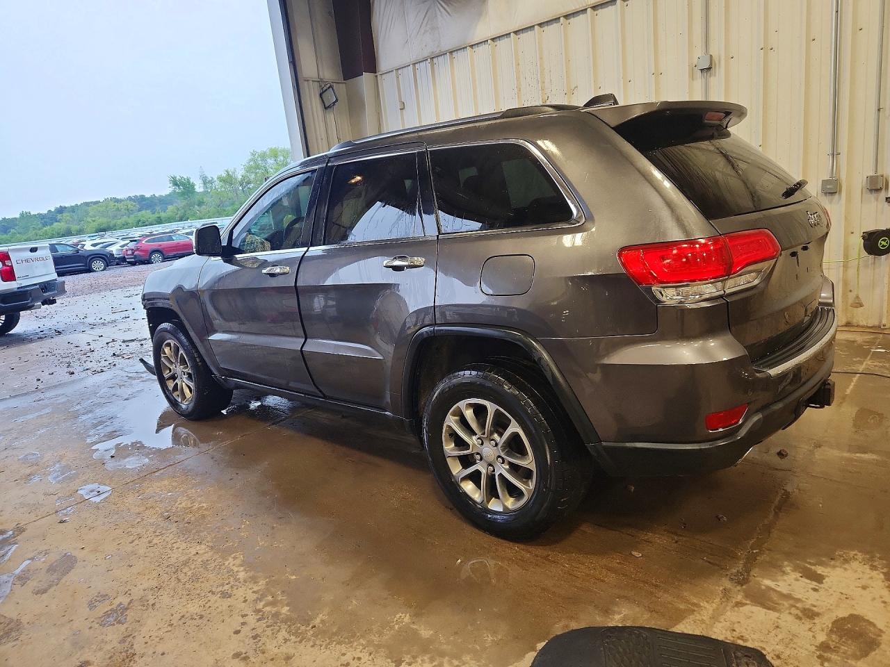 2014 Jeep Grand Cherokee Limited Gray vin: 1C4RJFBG5EC458463