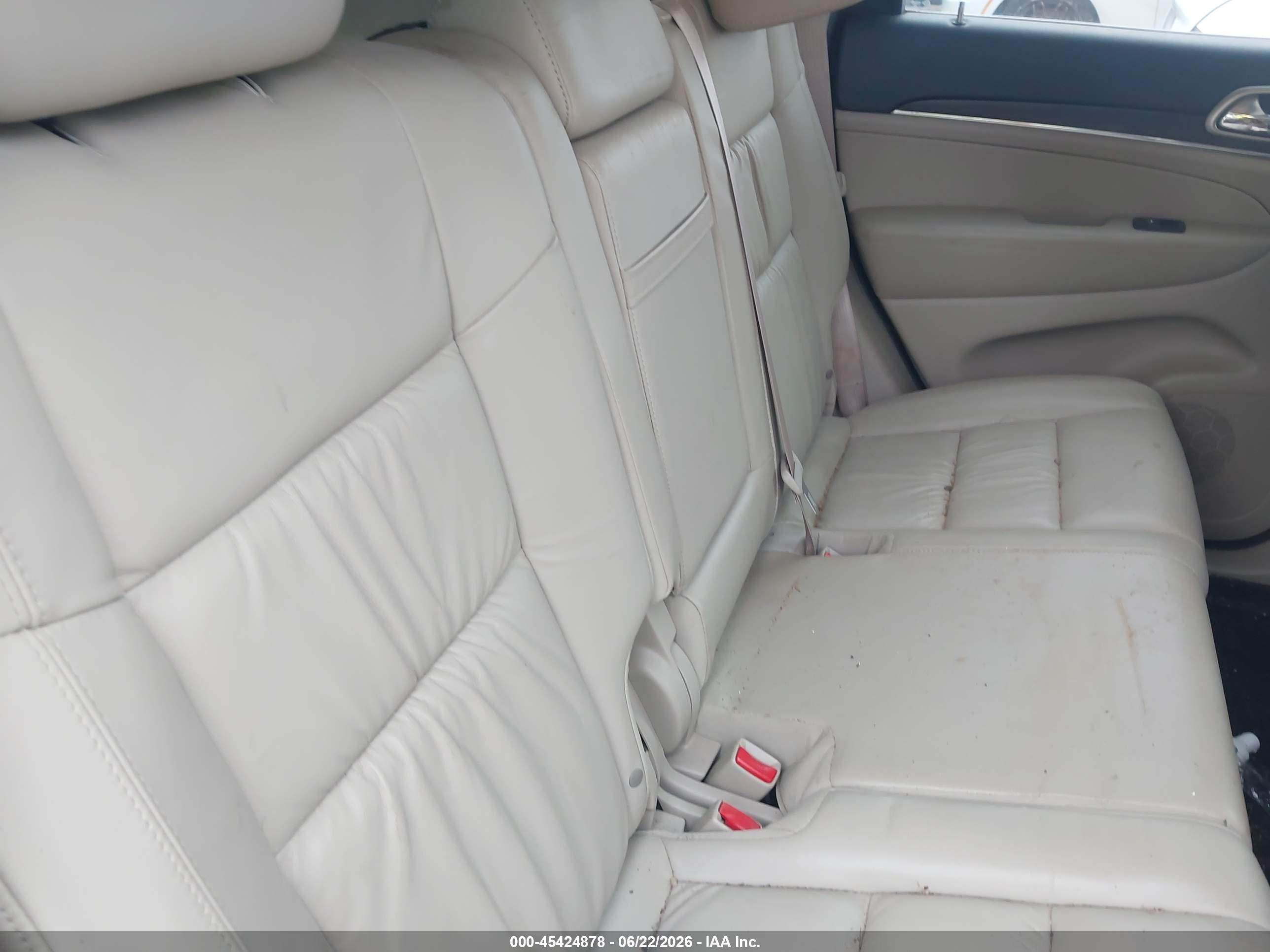 2014 Jeep Grand Cherokee Limited White vin: 1C4RJFBG5EC501019