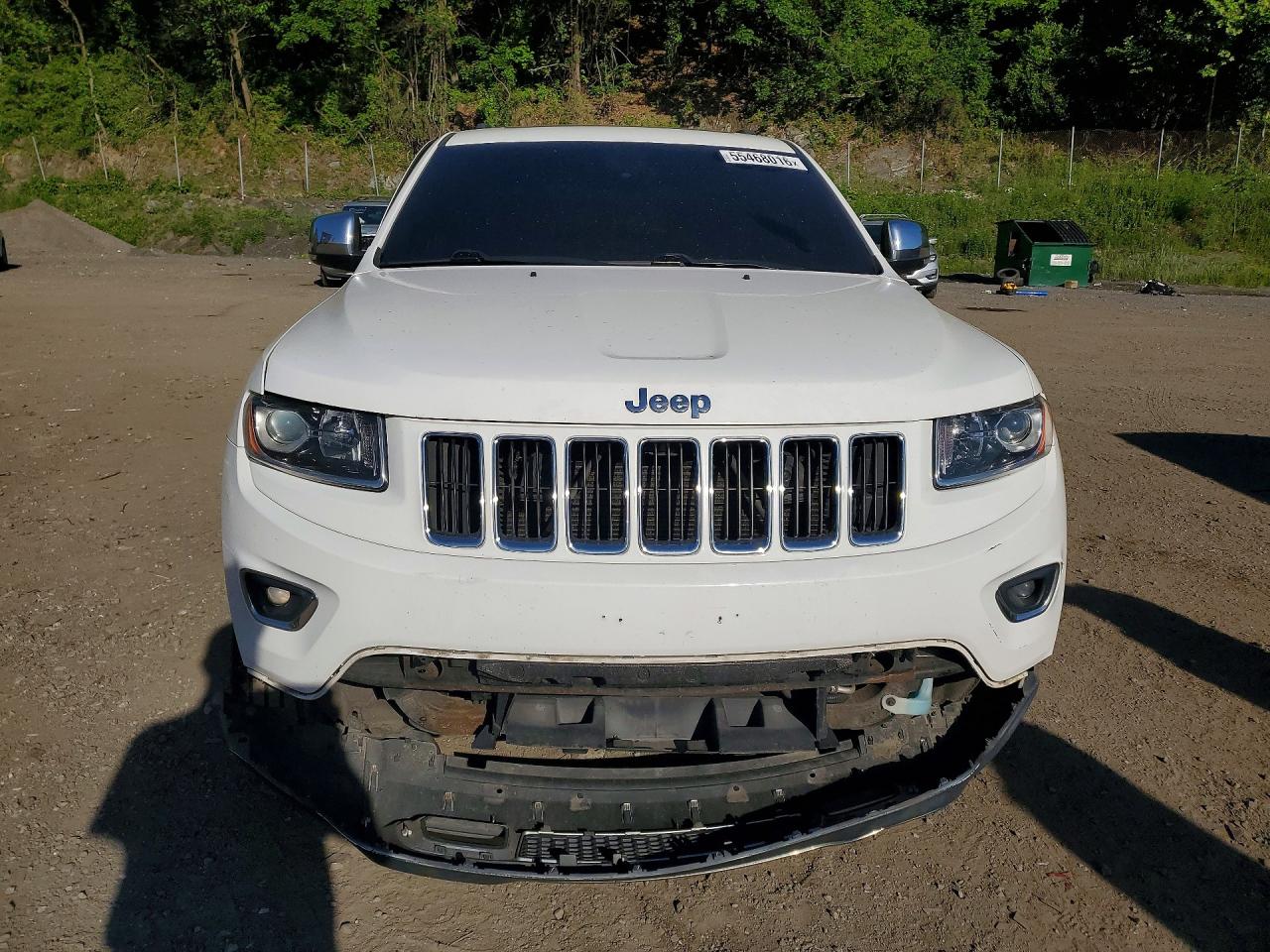2014 Jeep Grand Cherokee Limited White vin: 1C4RJFBG5EC545294