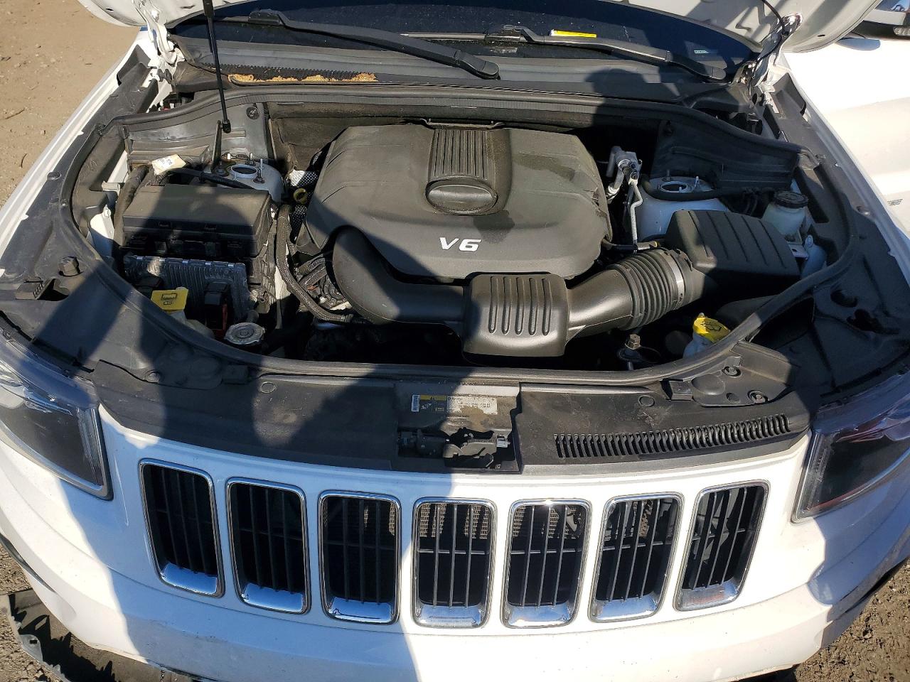 2014 Jeep Grand Cherokee Limited White vin: 1C4RJFBG5EC545294