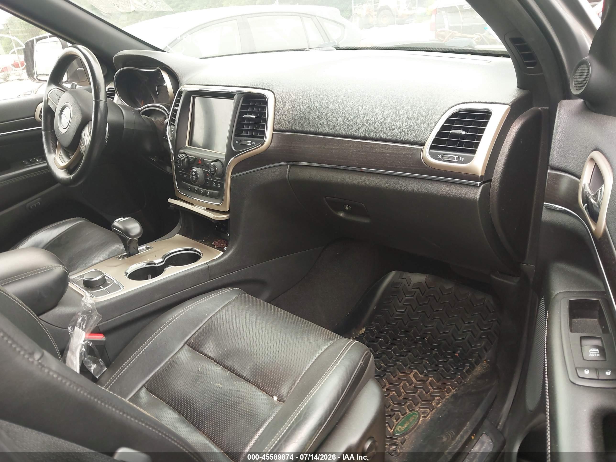 2014 Jeep Grand Cherokee Limited Silver vin: 1C4RJFBG5EC549457