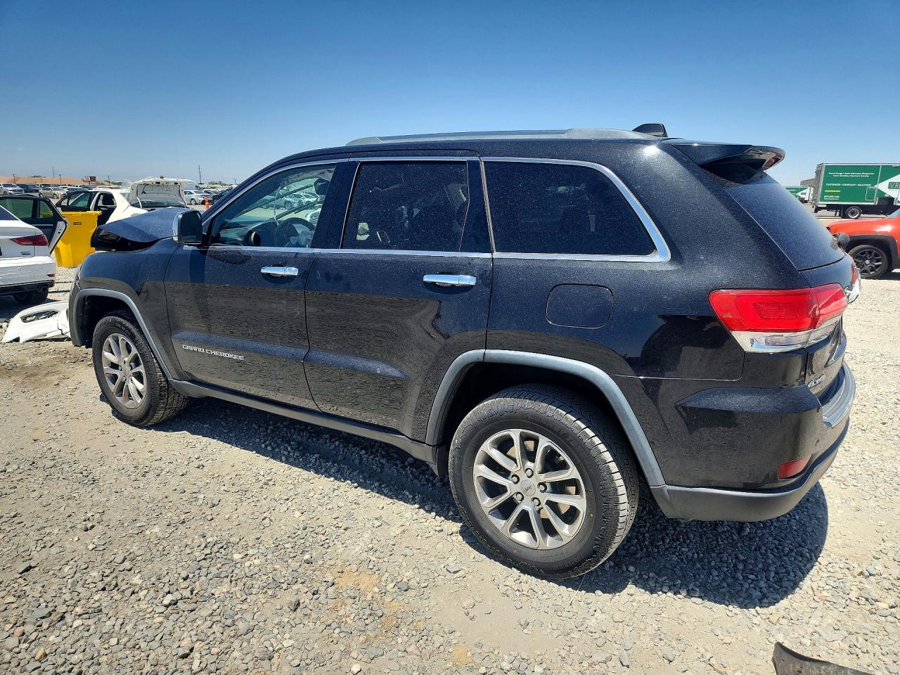 2014 Jeep Grand Cherokee Limited Black vin: 1C4RJFBG5EC558157