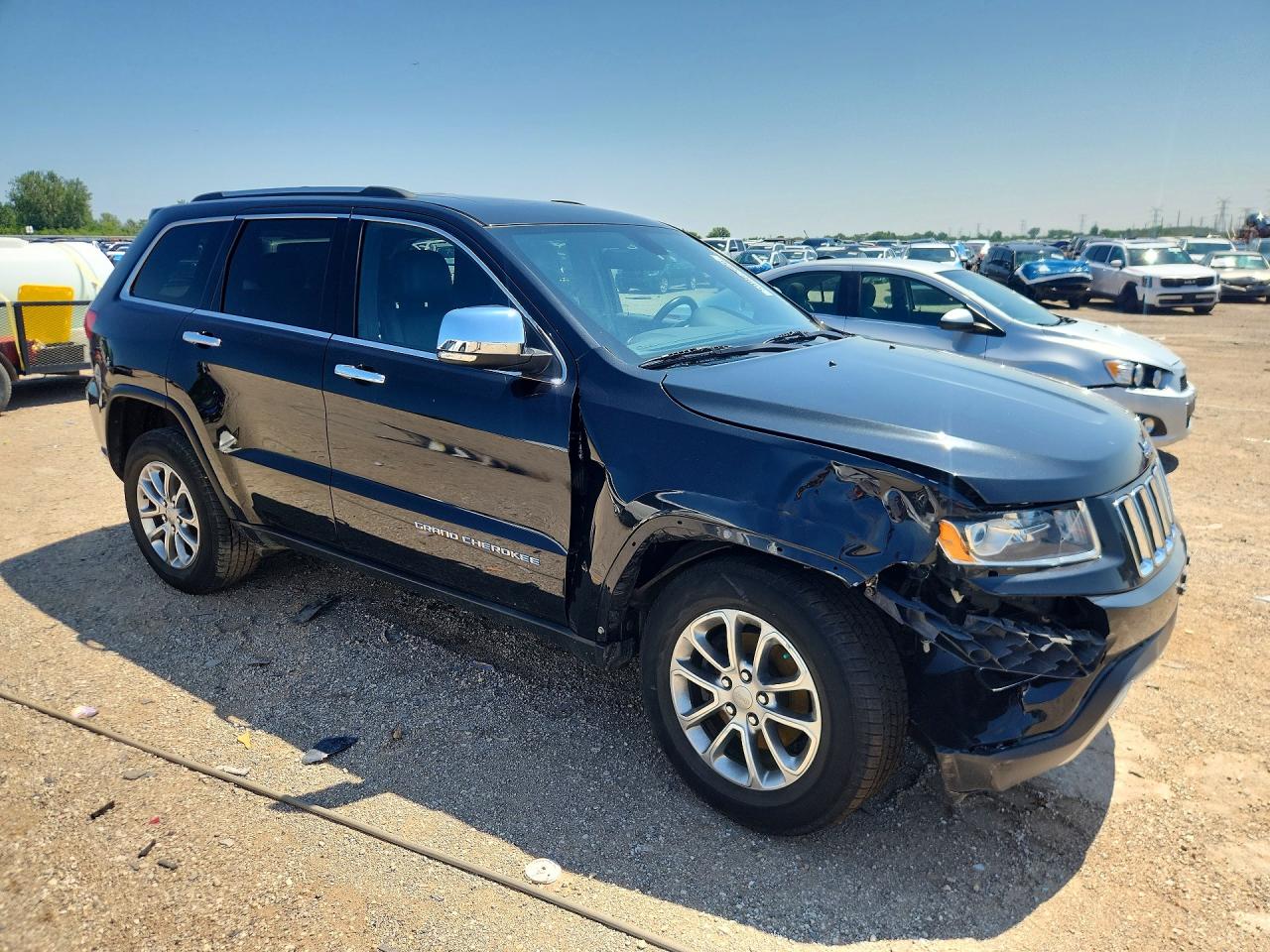 2014 Jeep Grand Cherokee Limited Black vin: 1C4RJFBG5EC579154