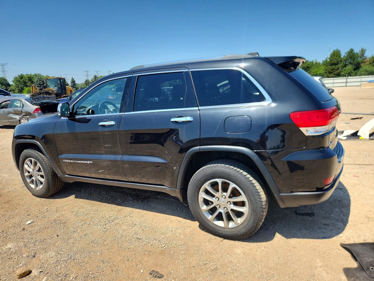 2014 Jeep Grand Cherokee Limited Black vin: 1C4RJFBG5EC579154