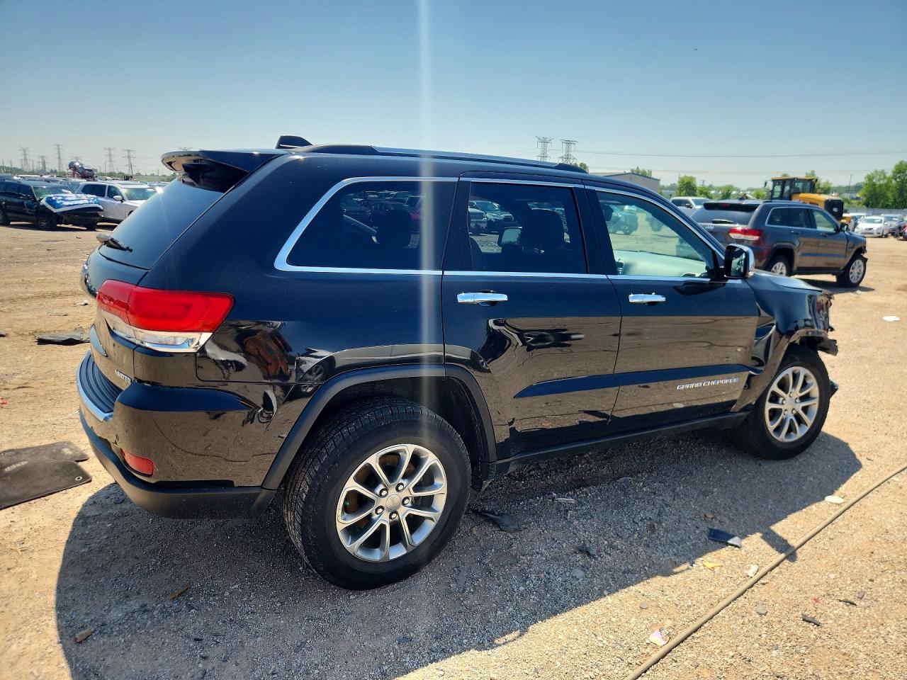 2014 Jeep Grand Cherokee Limited Black vin: 1C4RJFBG5EC579154